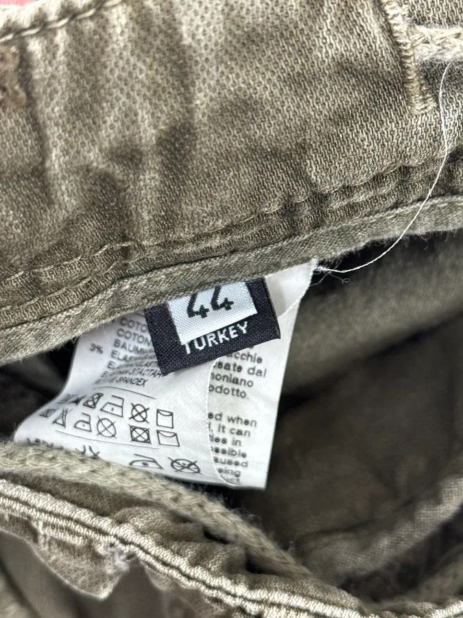 Dolce & Gabbana AW2004 Dolce & Gabbana Olive Green Multi Pockets Cargo Pants Size US 32 / EU 48 - 13 Thumbnail