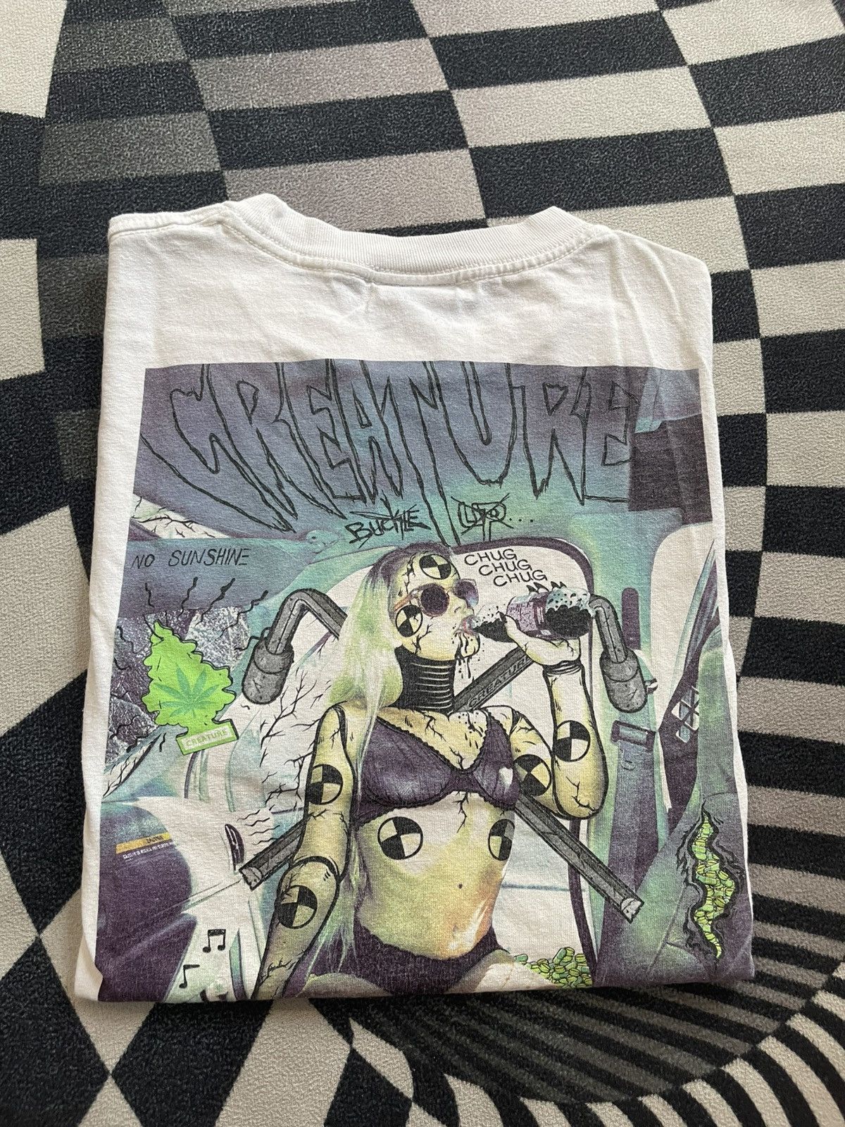 Creature Skateboards Creature Skateboards "Babe" Crash Test T-Shirt White Size M Size US M / EU 48-50 / 2 - 1 Thumbnail