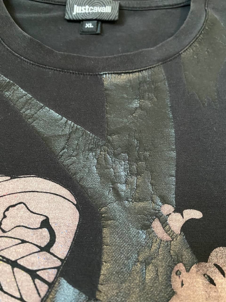 Japanese Brand × Just Cavalli × Vintage VINTAGE Y2K JUST CAVALLI AMAZING JAPANESE STYLE T SHIRT Size US XL / EU 56 / 4 - 9 Thumbnail