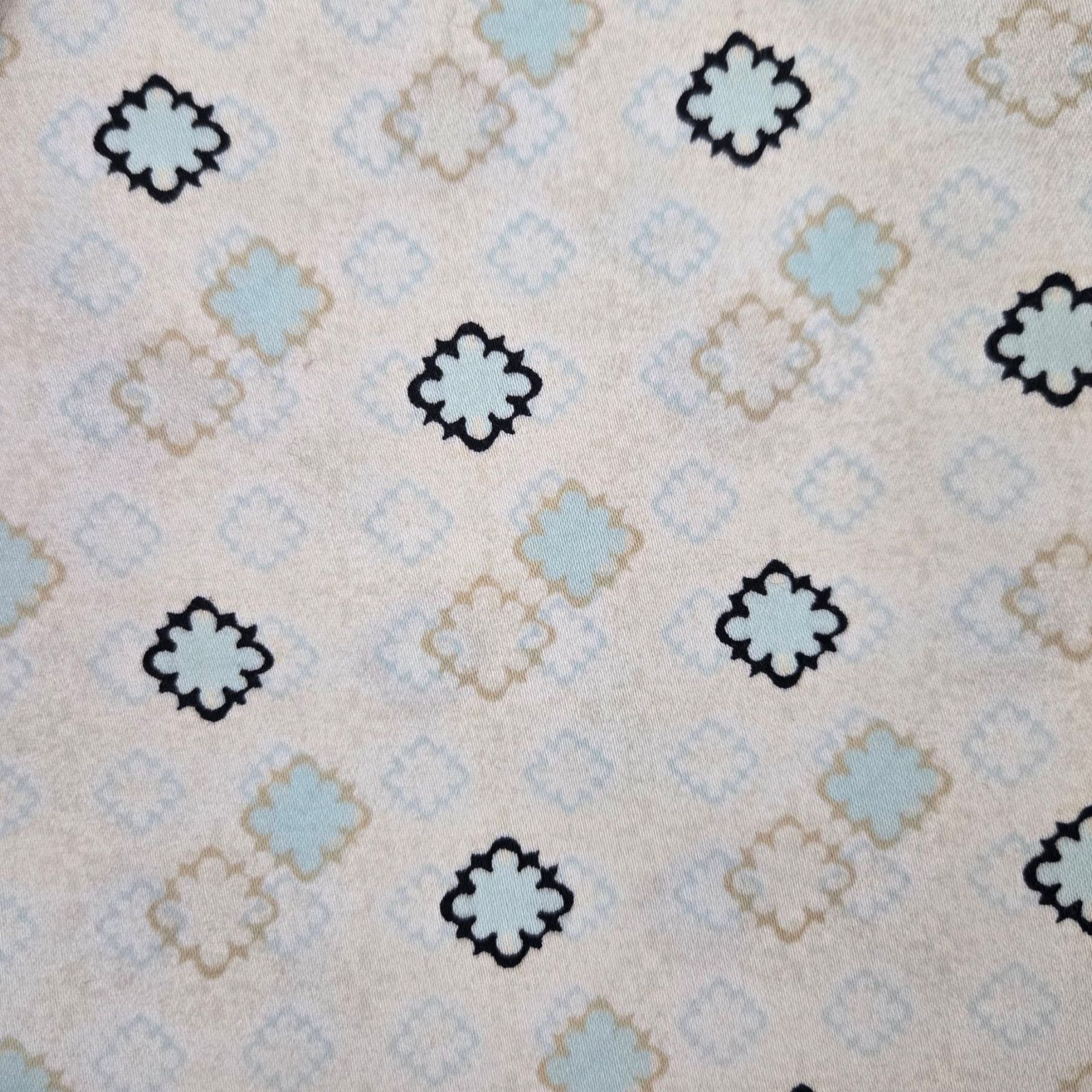 Vintage Y2K White Pastel Geometric Print Skort Size 10 Size 32" / US 10 / IT 46 - 4 Thumbnail