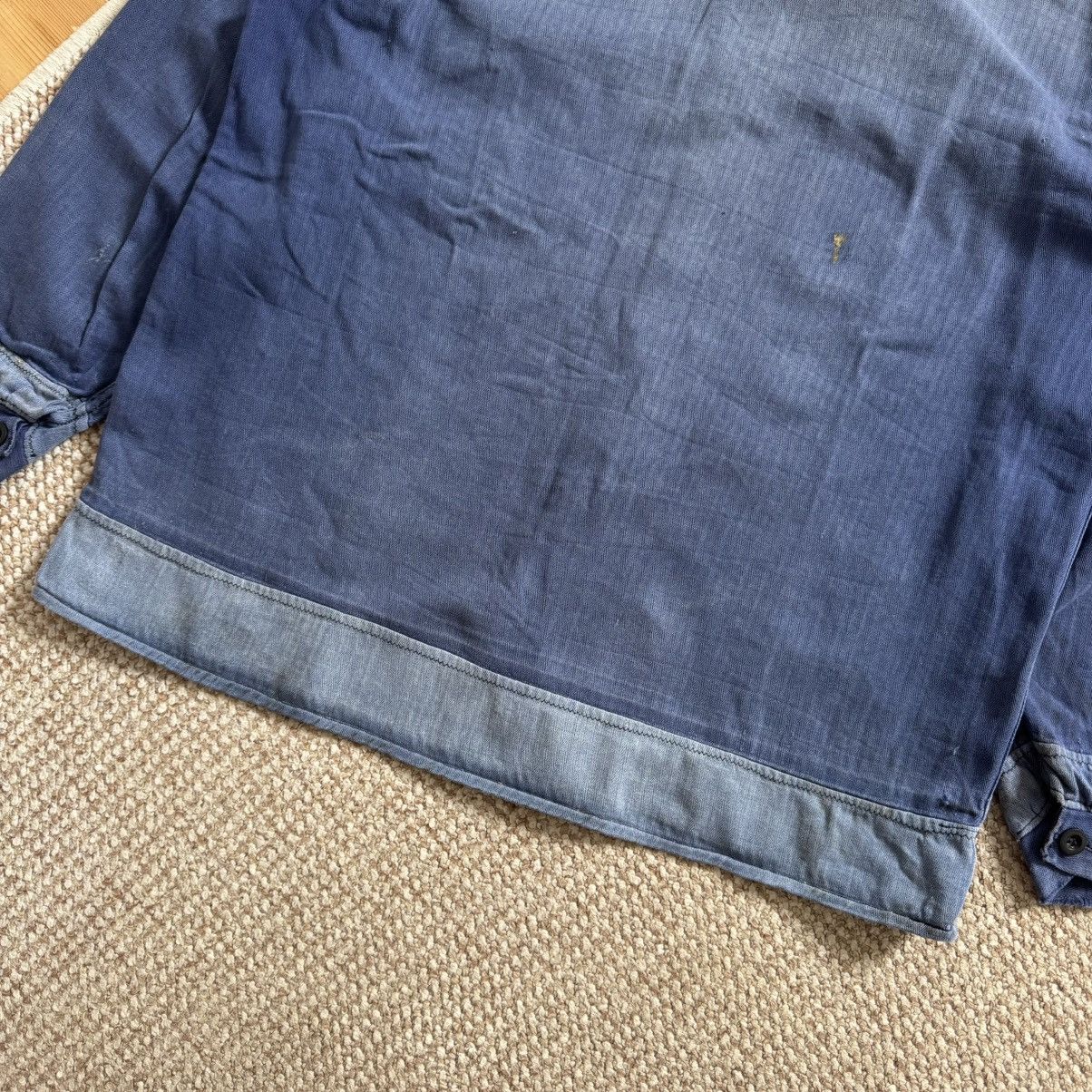 Le Laboureur 60s herringbone vintage repaired worn french jacket Size US M / EU 48-50 / 2 - 14 Thumbnail