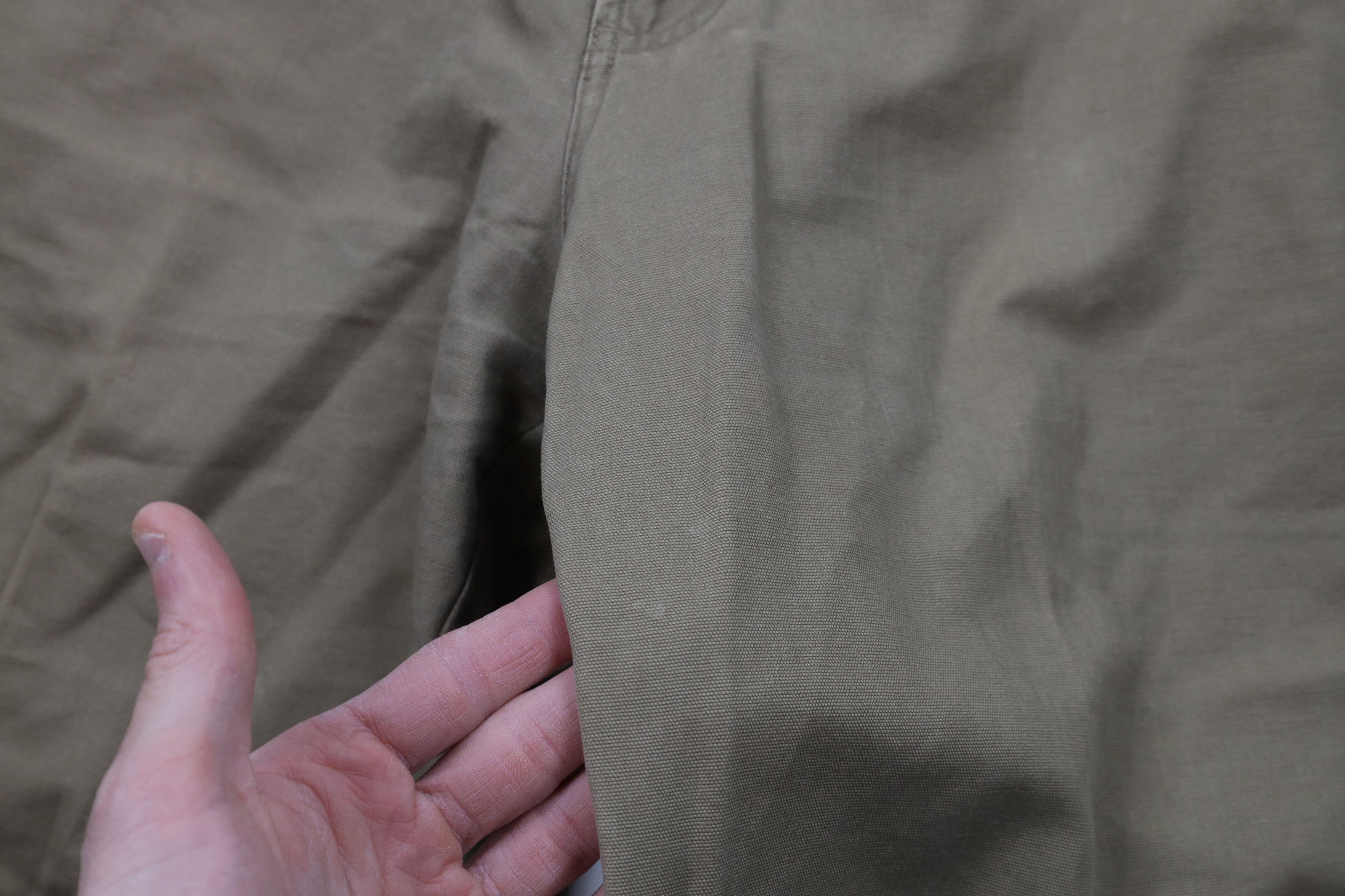 Columbia × Vintage Vintage Columbia Wide Leg Canvas Dungaree Pants Beige Size US 36 / EU 52 - 7 Thumbnail