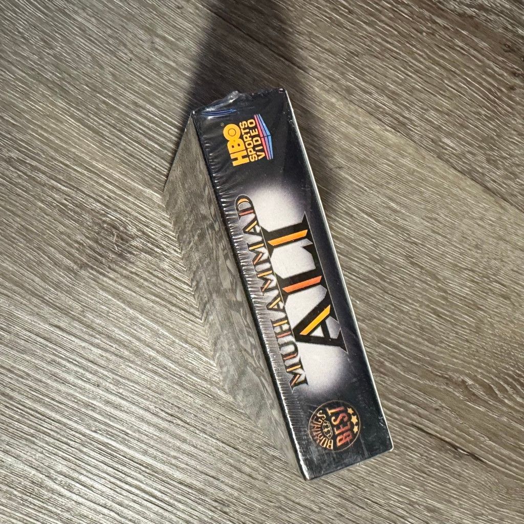 Vintage Muhammad Ali HBO Sports Video VHS One Size Black Gold Sealed Size US S / EU 44-46 / 1 - 5 Thumbnail
