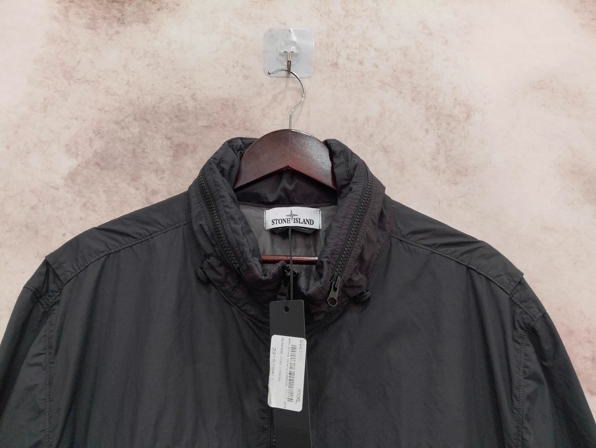 Stone Island STONE ISLAND Solid Color Logo Patch Zip LS Jacket 3XL Size 3XL / US 20-22 - 3 Thumbnail