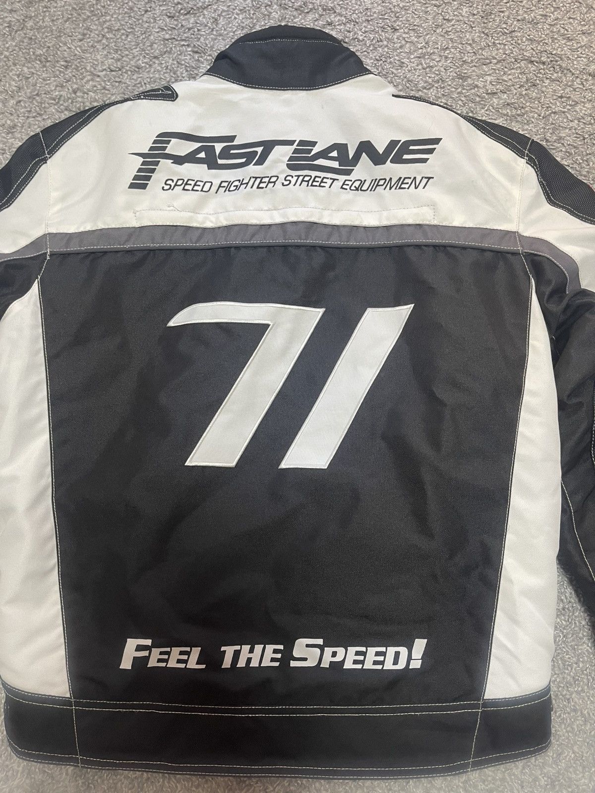 Vintage Vintage Speed Fighter Fast Lane Racing moto Jacket size М Size US M / EU 48-50 / 2 - 3 Thumbnail