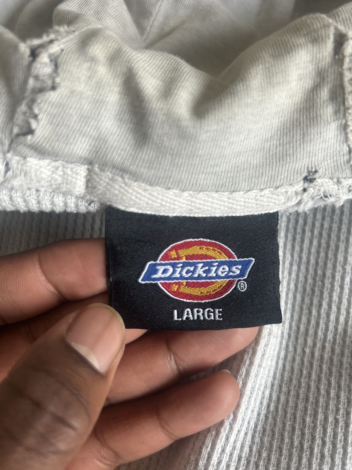 Dickies VINTAGE DISTRESSED DICKIES ZIP UP HOODIE Size US L / EU 52-54 / 3 - 9 Thumbnail