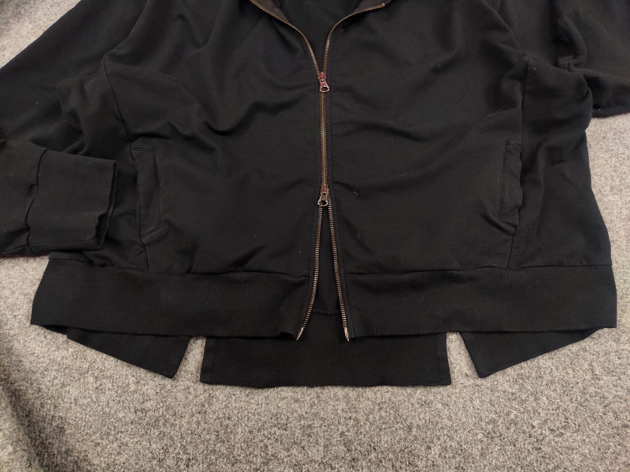 Other Lis Lareida Zip Asymmetric Oversized Japan Style Hoodie Size S / US 4 / IT 40 - 9 Thumbnail