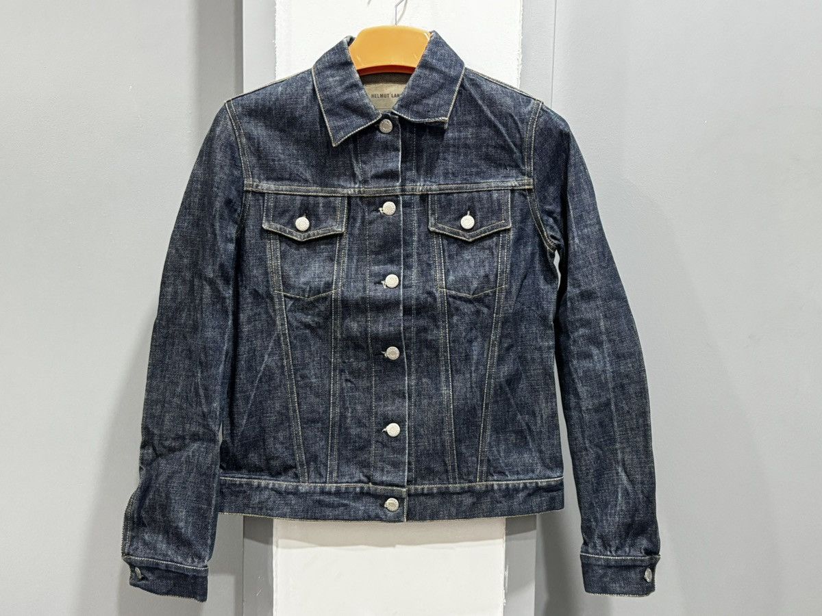 HELMUT LANG - vintage classic denim trucker jacket