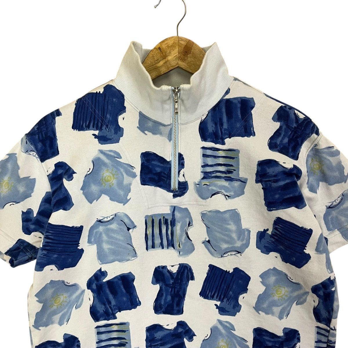 Issey Miyake Hai Sporting Gear By Issey Miyake Shortsleeve Knitware Size US S / EU 44-46 / 1 - 4 Thumbnail