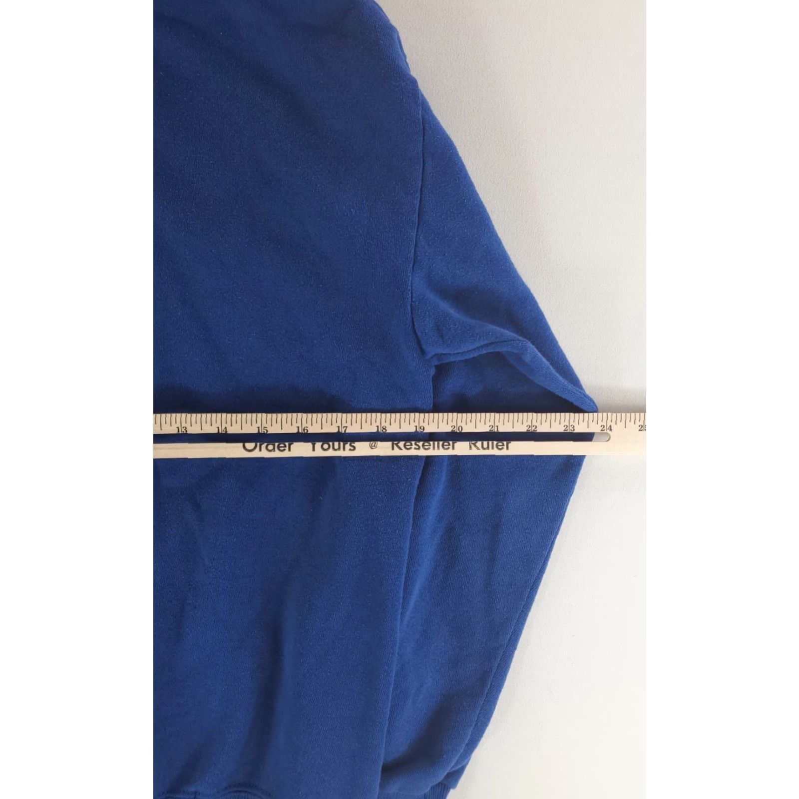 Jerzees VINTAGE Jerzees Hoodie Sweatshirt Blue Made USA Long Sleeve L Mens SL? Size US L / EU 52-54 / 3 - 5 Thumbnail