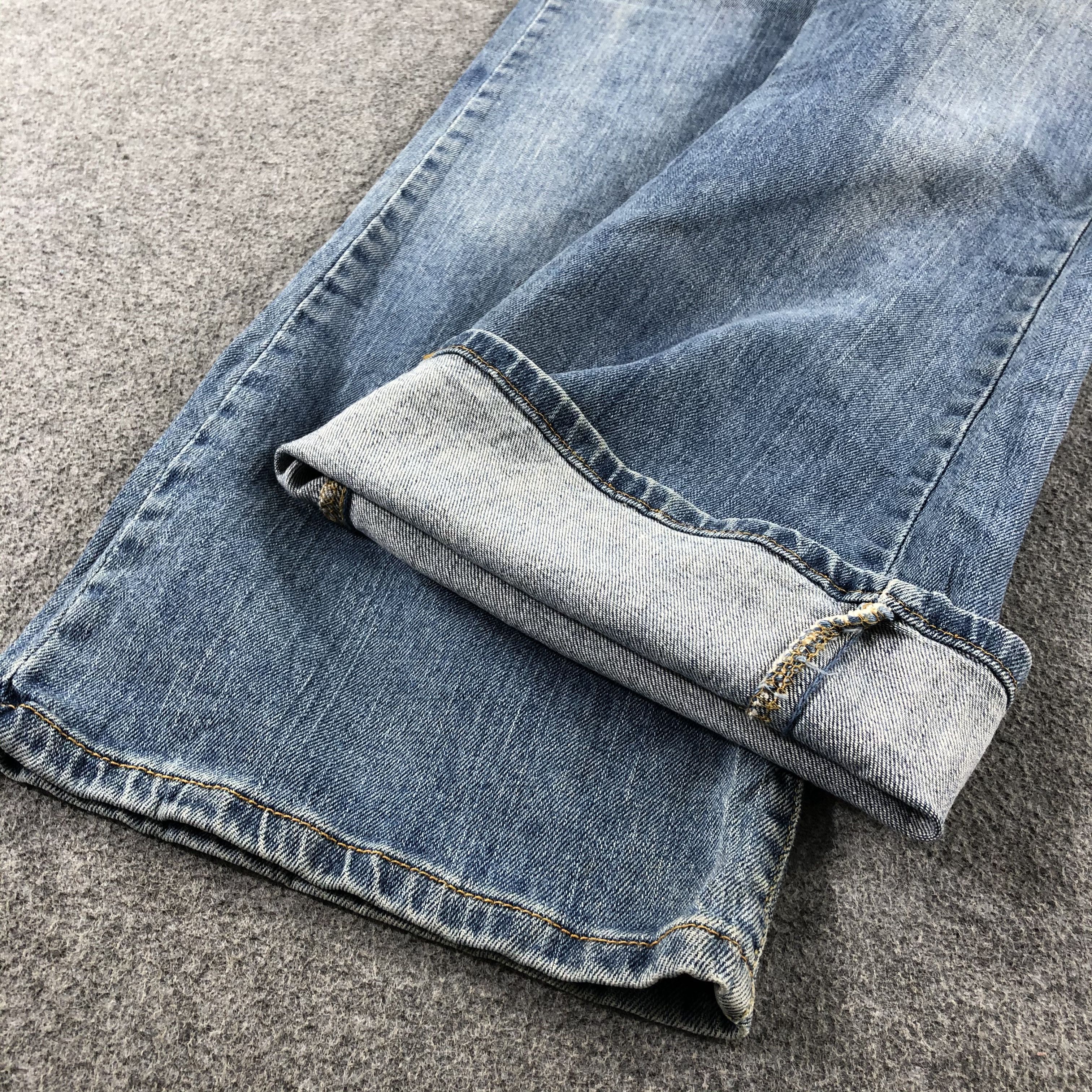 Levi's Vintage Blue Wash Levis 515 Flare Jeans-J2557 Size US 36 / EU 52 - 6 Thumbnail