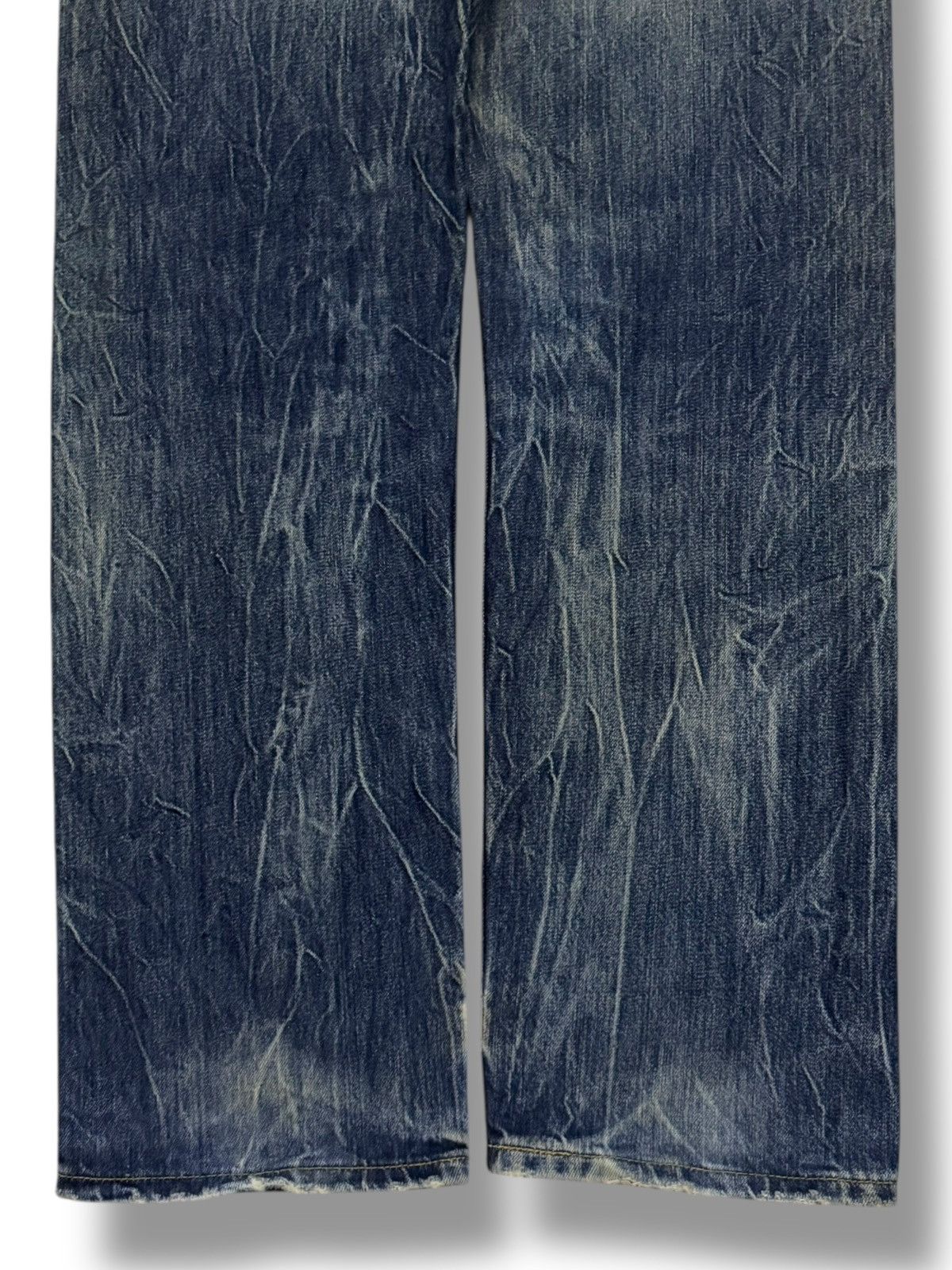 Levi's Vintage 00s Levi’s 501 Japan Exclusive Vintage Faded Denim Size US 32 / EU 48 - 7 Thumbnail