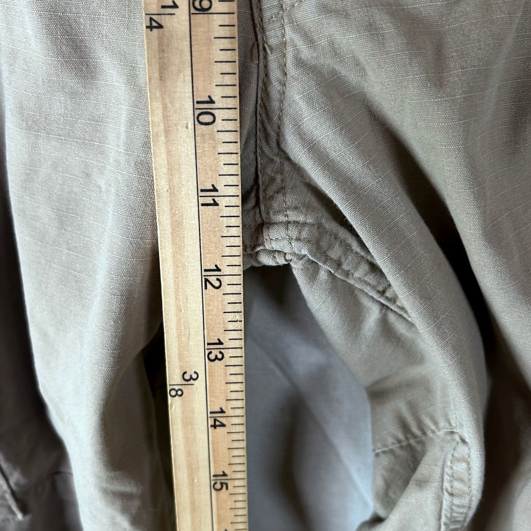 Vintage TRU-SPEC Khaki Ripstop Cargo Pants Tactical Military Utility Size Medium R Size US 32 / EU 48 - 6 Thumbnail