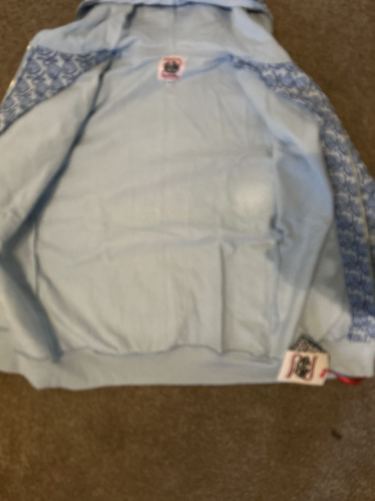 Asaali Baby blue laugh now cry later all over print Size US M / EU 48-50 / 2 - 5 Thumbnail