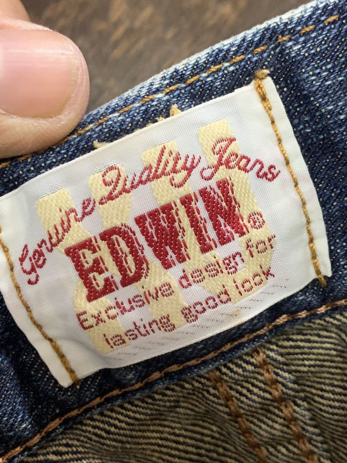 Edwin Edwin exclusive vintage XV custom painter. Size US 32 / EU 48 - 11 Thumbnail
