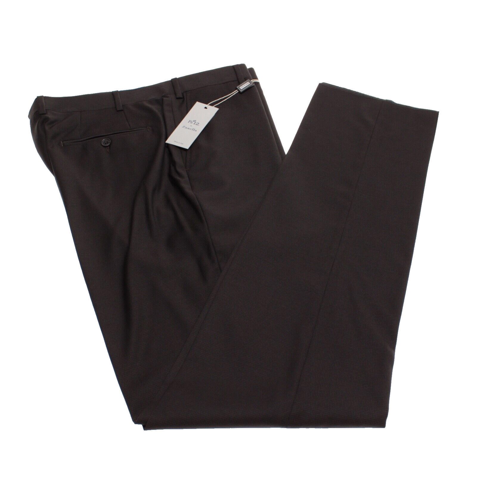 Zanella Zanella New with tags Dress Pants Size 36 US In Brown Size US 36 / EU 52 - 2 Thumbnail
