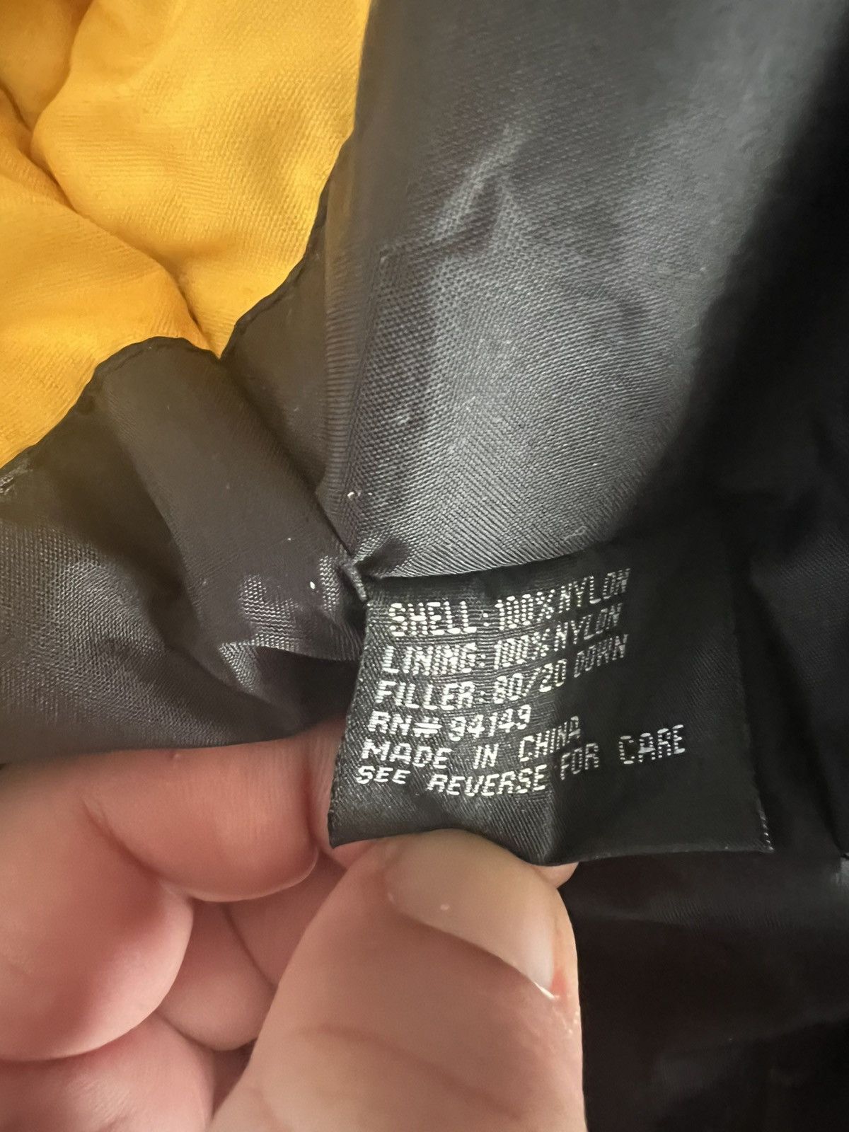 Other Vintage 90s Barometer Yellow Down Parka (NWT) Size US L / EU 52-54 / 3 - 4 Thumbnail