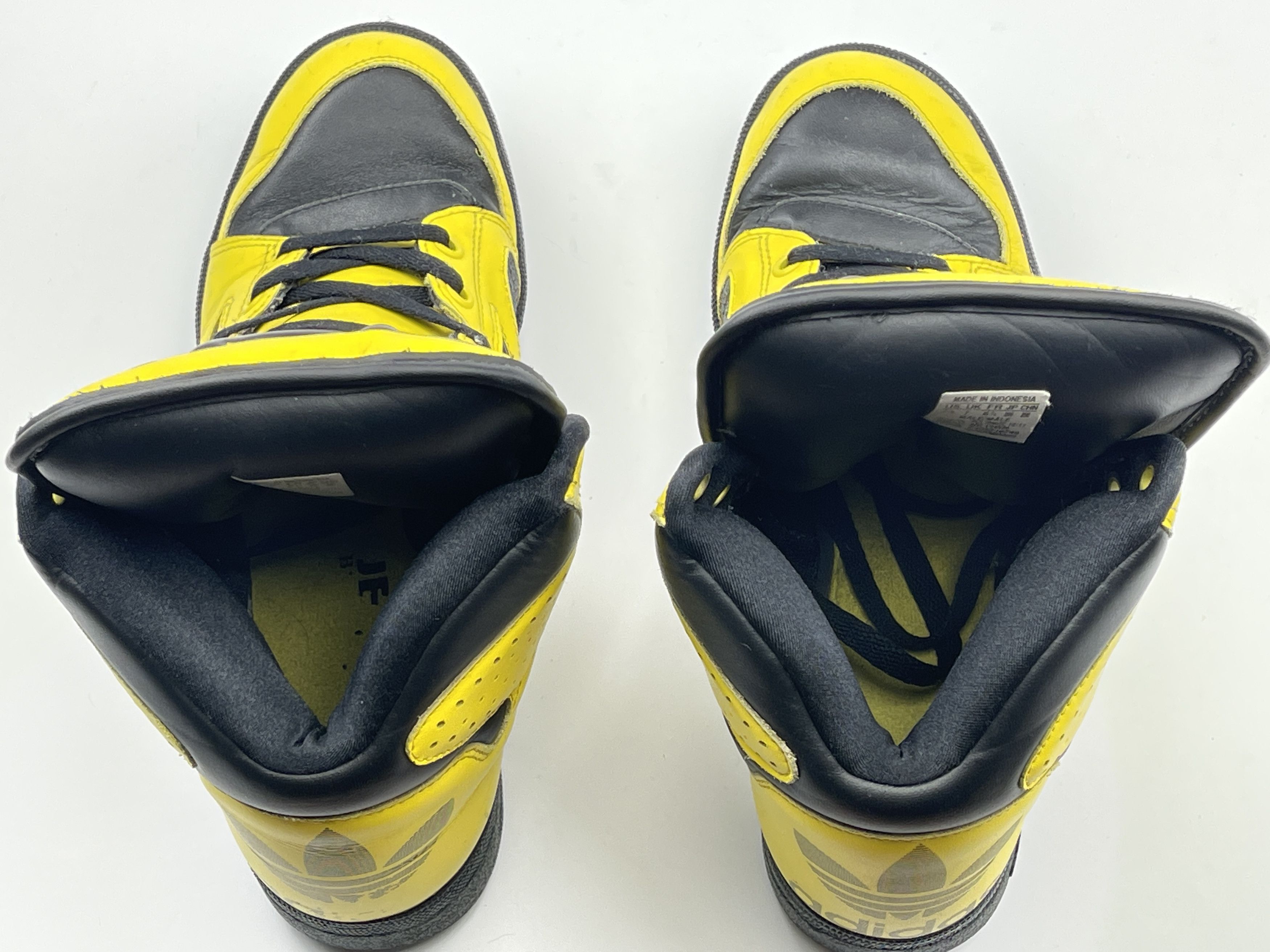 Adidas × Jeremy Scott Adidas sneakers Jeremy Scott Instinct Top shoes ObyO V24530 Size US 7.5 / EU 40-41 - 18 Thumbnail