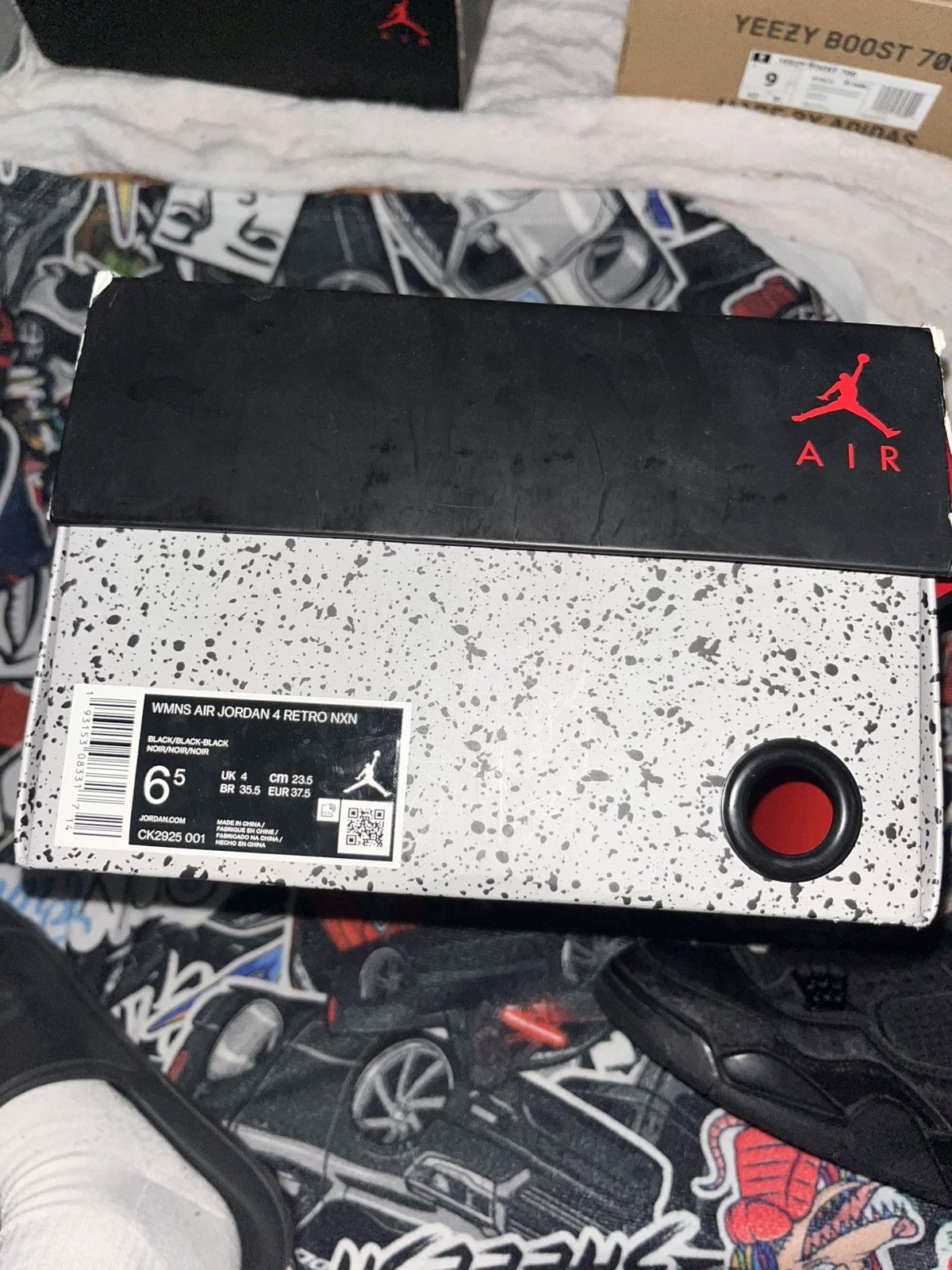 Jordan Brand 2019 Olivia Kim x Wmns Air Jordan 4 Retro ‘No Cover’ Size US 6.5 / IT 36.5 - 7 Thumbnail