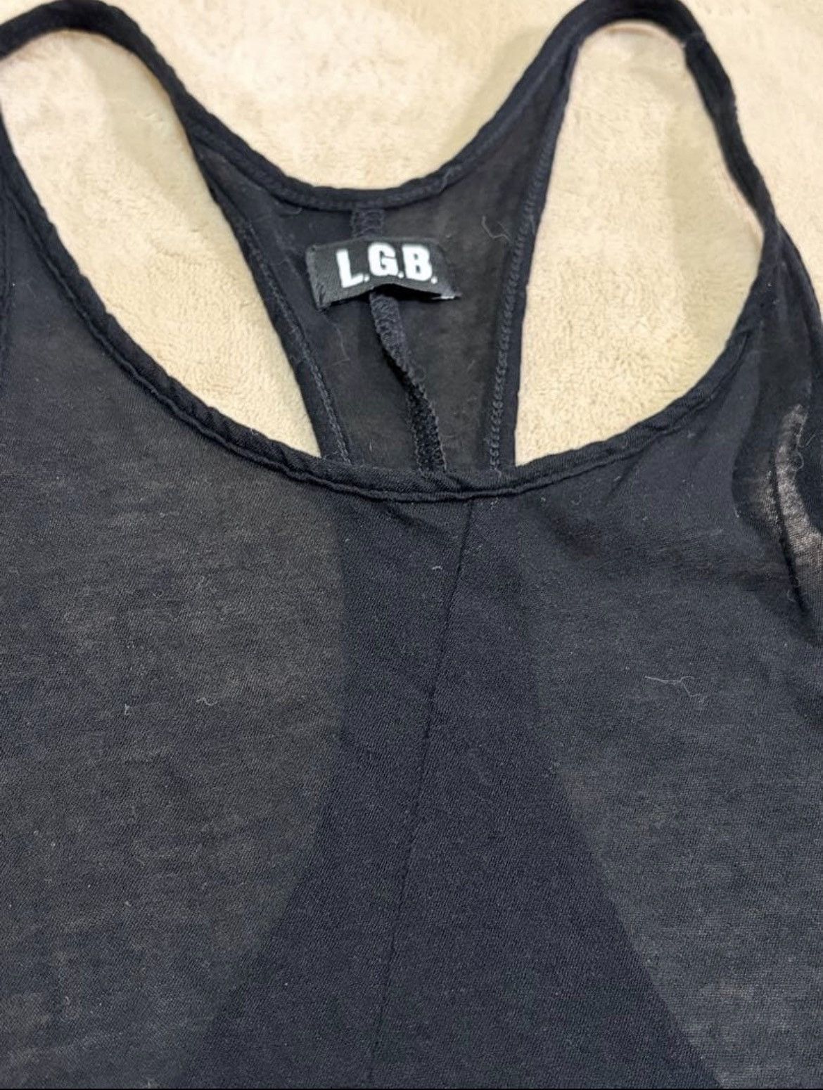 Le Grande Bleu (L.G.B.) LGB Cross Tank Top | Grailed
