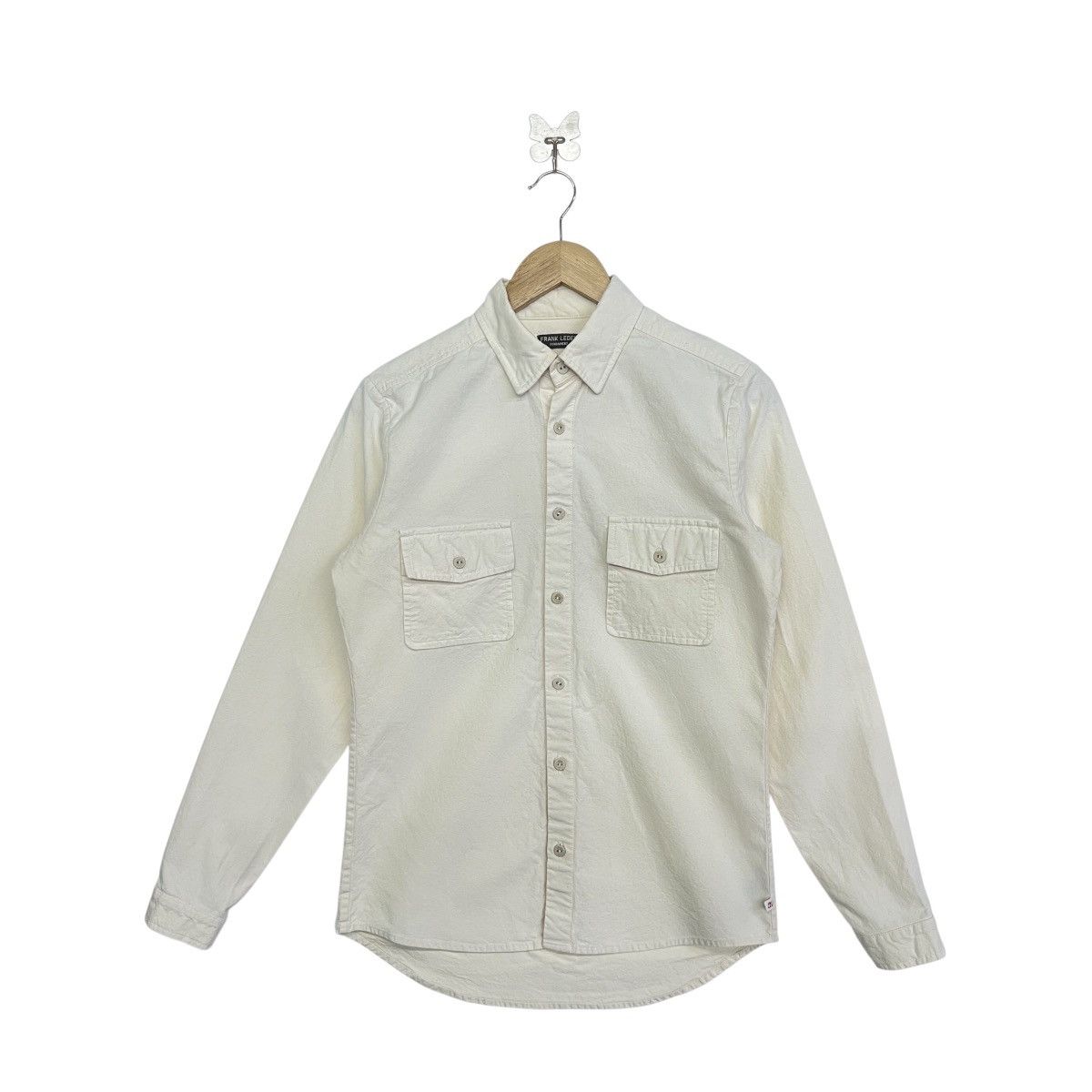 Frank Leder FRANK LEDER FUNDAMENT CHAMBRY BUTTON SHIRT Size US S / EU 44-46 / 1 - 1 Thumbnail