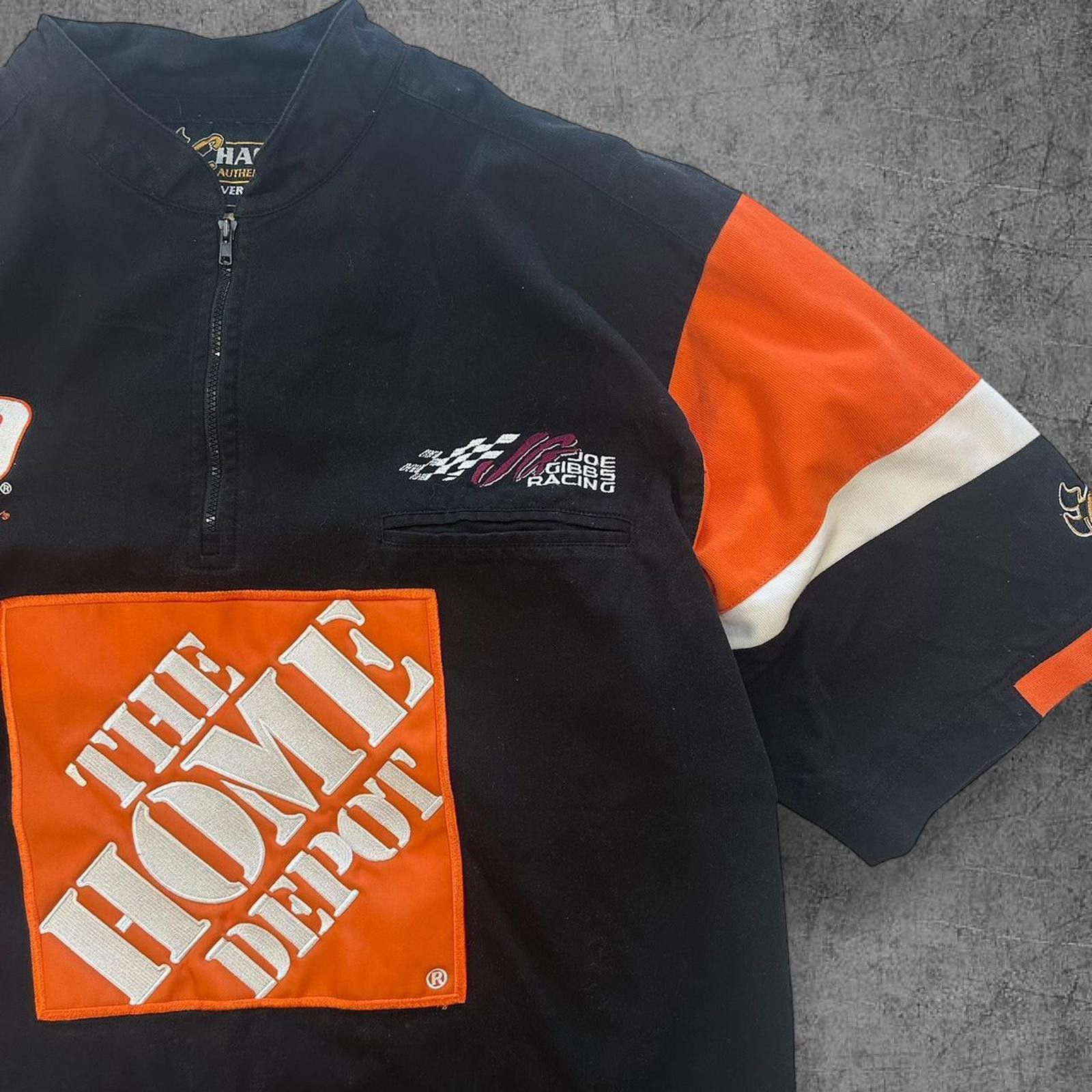 Chase Authentics Vintage NASCAR Home Depot Racing Pull Over Size US XL / EU 56 / 4 - 3 Thumbnail
