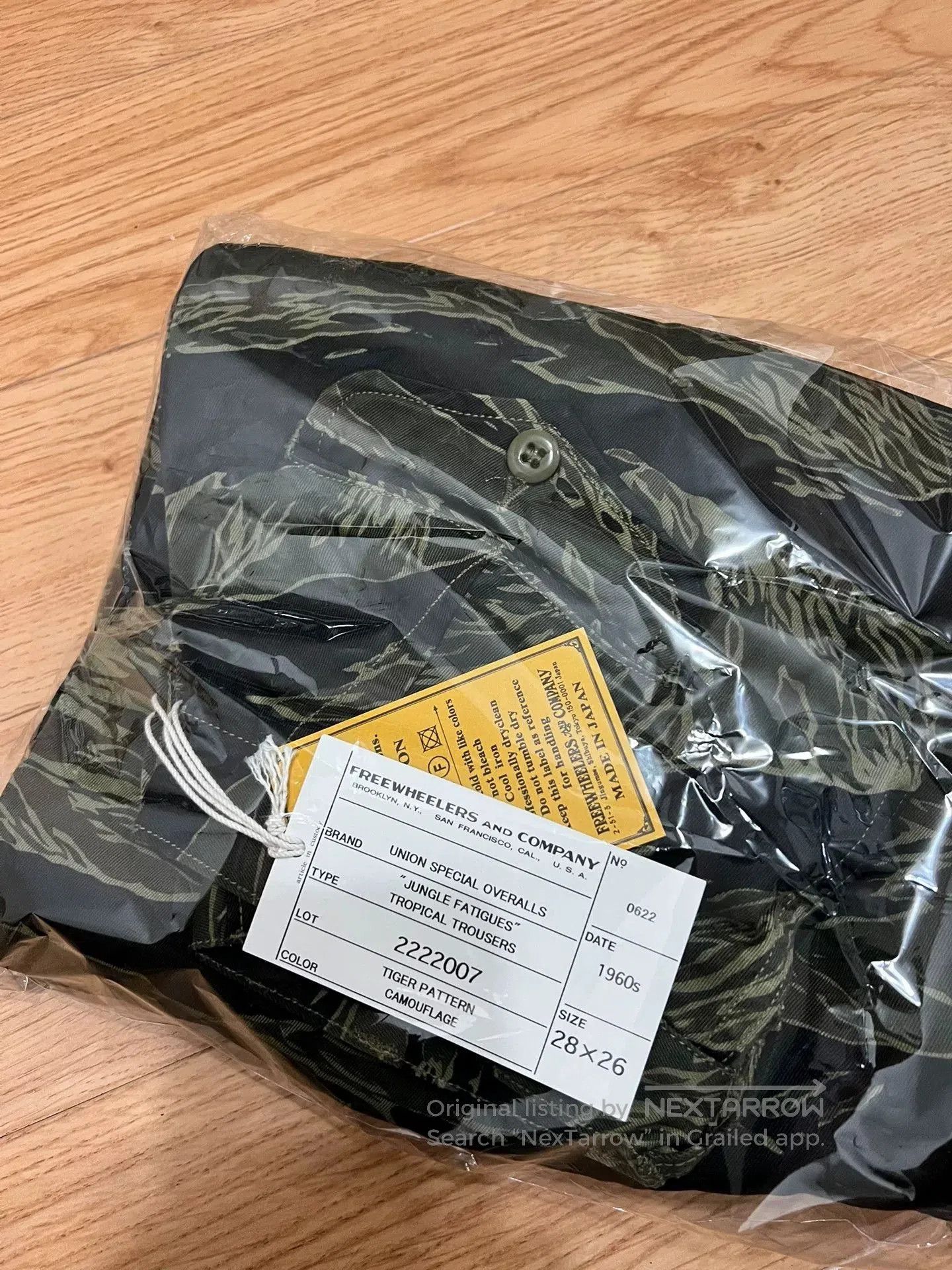 Freewheelers Freewheelers Jungle Fatigues Cargo Pants. Size US 28 / EU 44 - 2 Thumbnail