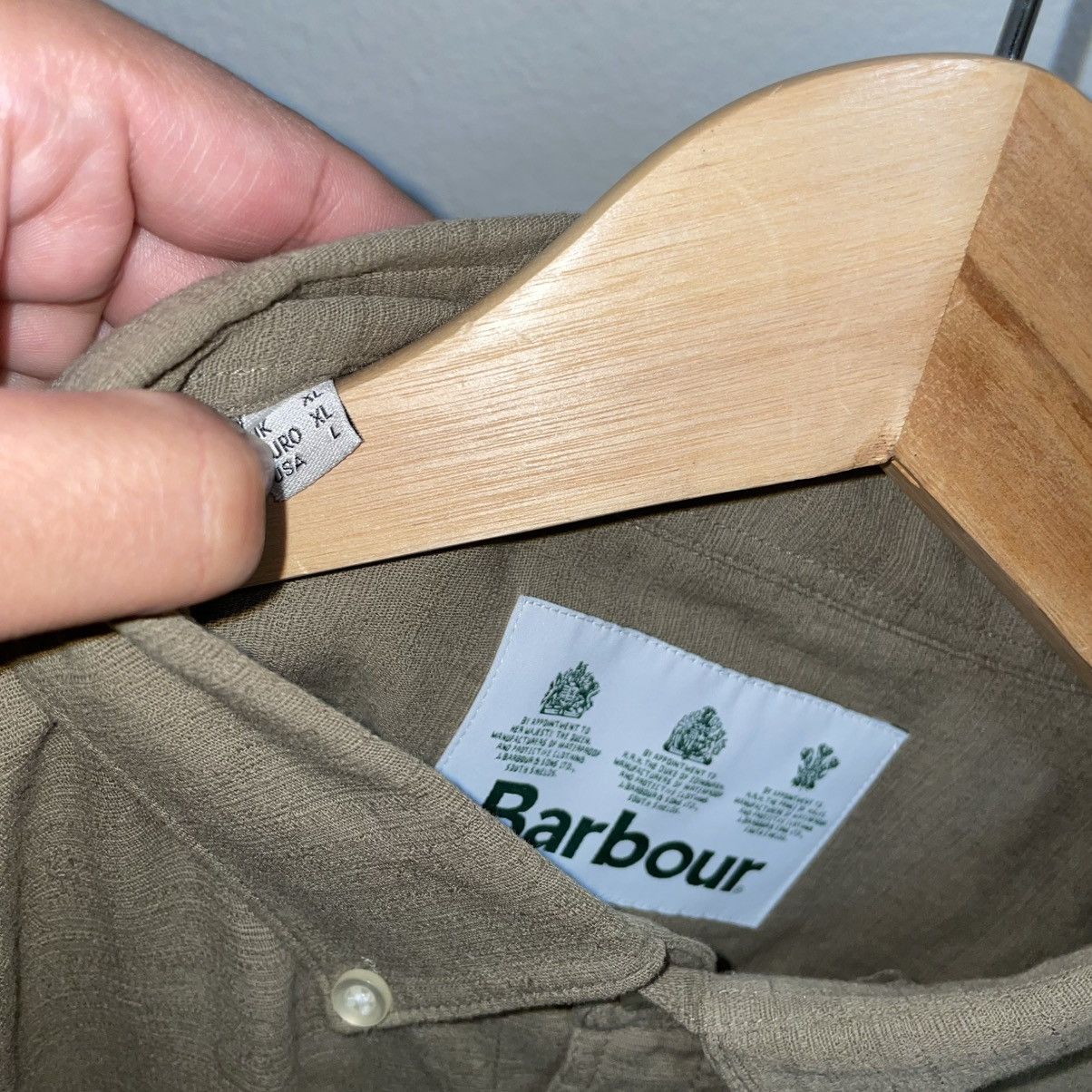 Barbour Barbour Longsleeve Button Down Shirt Size US L / EU 52-54 / 3 - 5 Thumbnail