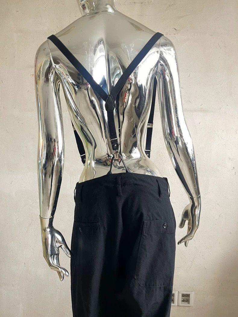 Yohji Yamamoto Yohji Yamamoto Yohji Yamamoto Leather Wool Overalls Size US 34 / EU 50 - 6 Thumbnail