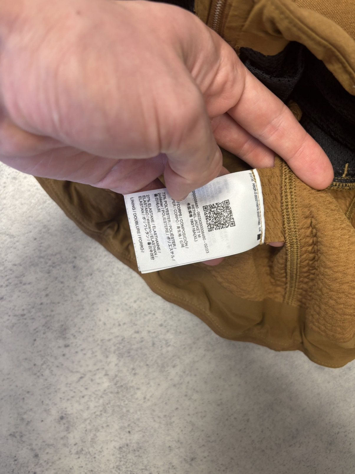 Arc'teryx Arcteryx brown water resistant jacket Size US XL / EU 56 / 4 - 6 Thumbnail