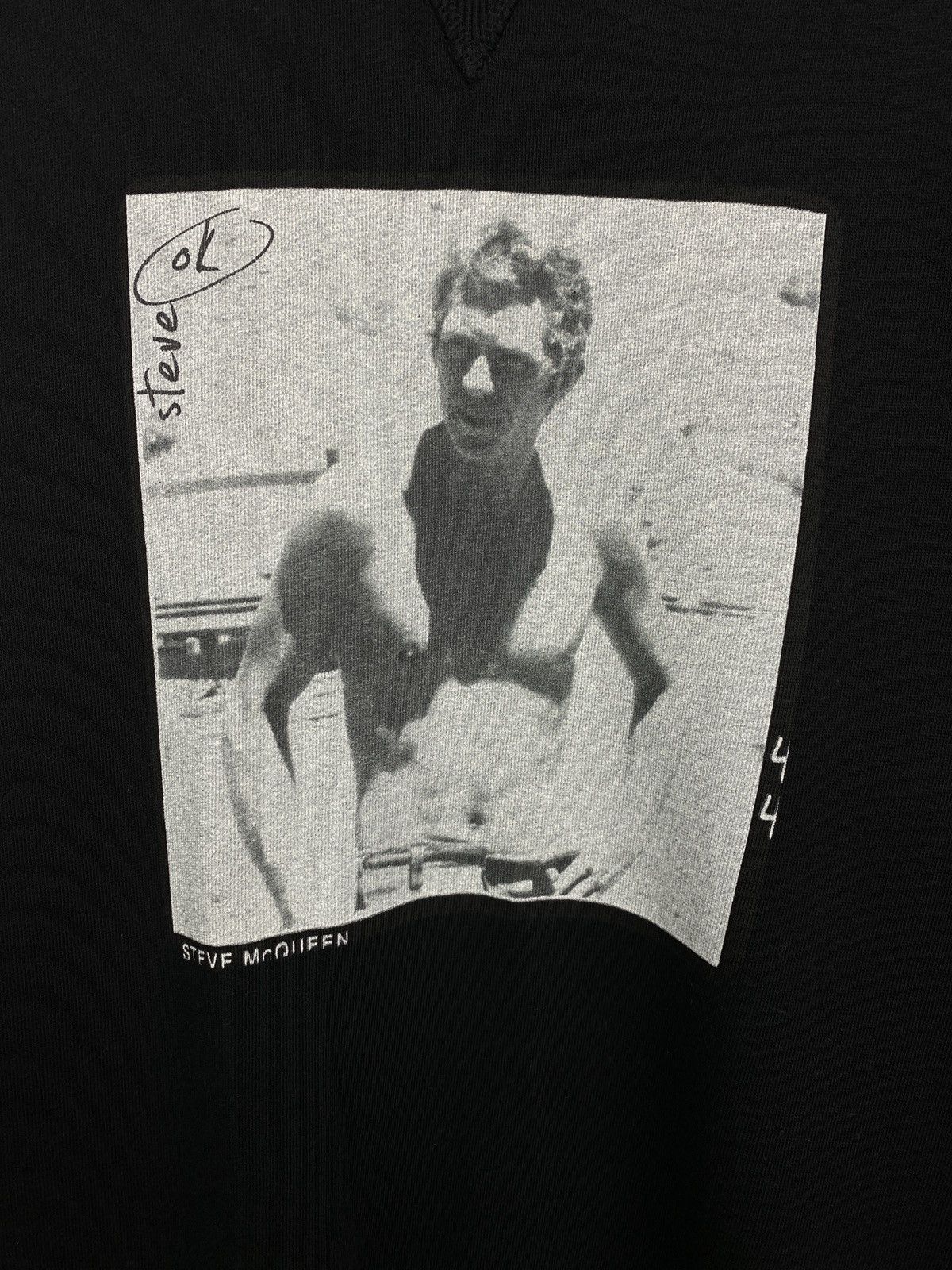 Dolce & Gabbana 🇺🇸 Dolce Gabbana Steve McQueen American Film Actor Sweatshirt Size US XL / EU 56 / 4 - 4 Thumbnail