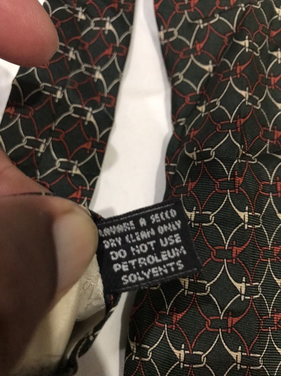 Gucci Gucci ties distressed made in italy Size ONE SIZE - 7 Thumbnail