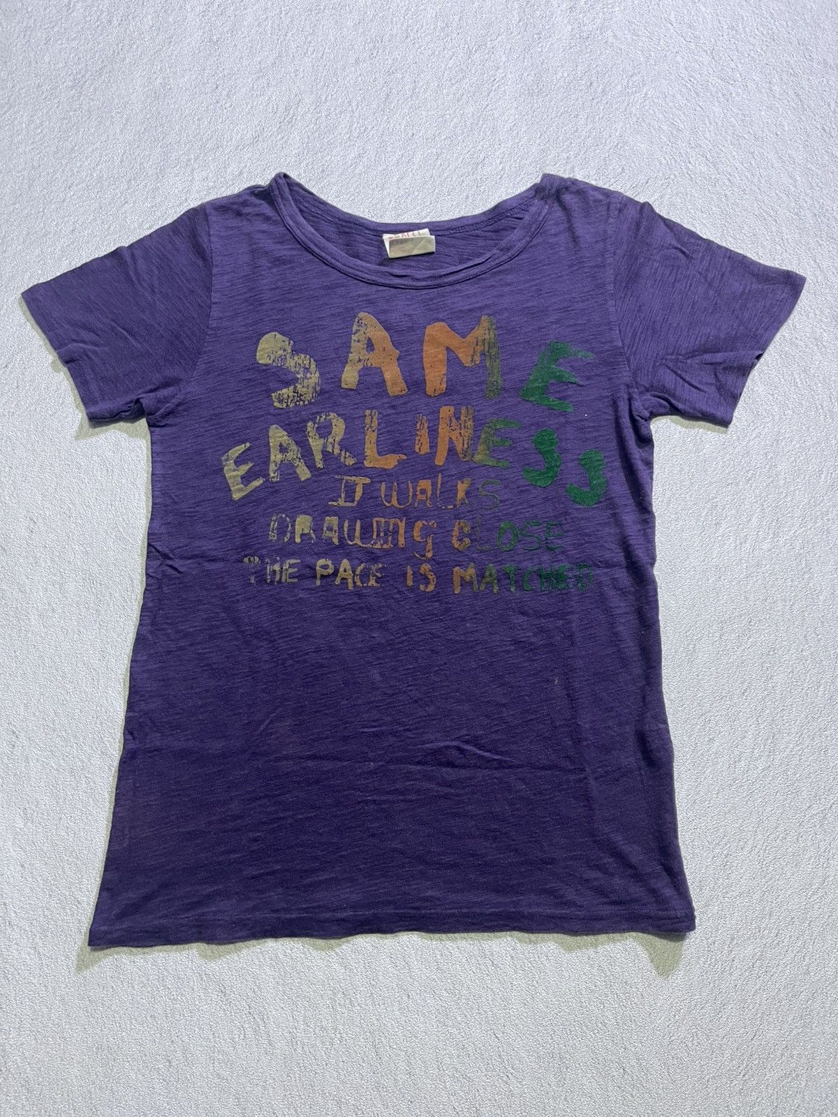 Japanese Brand Y2K CUBE SUGAR SHORT SLEEVE TSHIRT Size US M / EU 48-50 / 2 - 1 Thumbnail