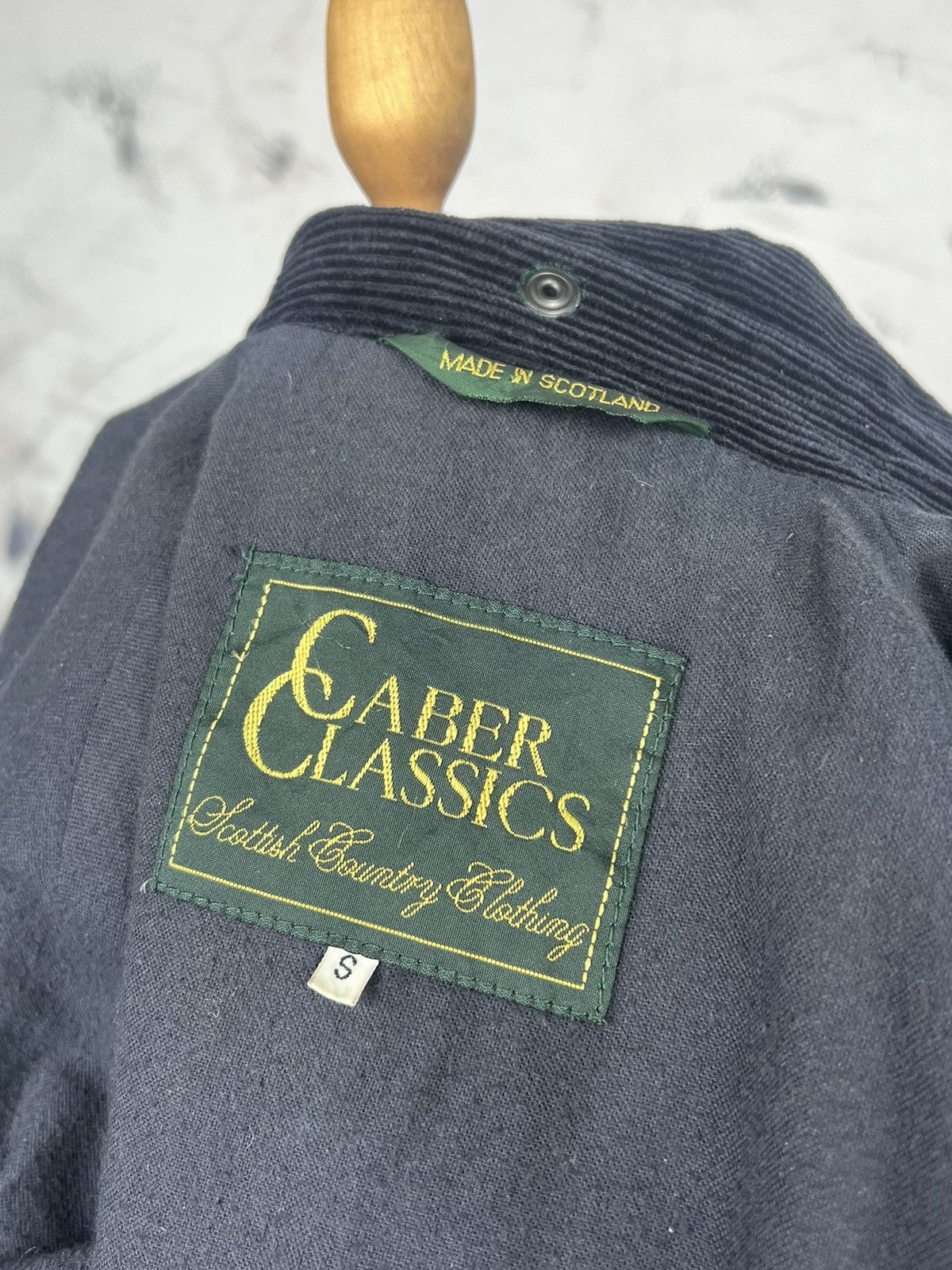 Vintage Vintage Caber Classics Plaid Waxed Jacket Size S - M Size US S / EU 44-46 / 1 - 8 Thumbnail