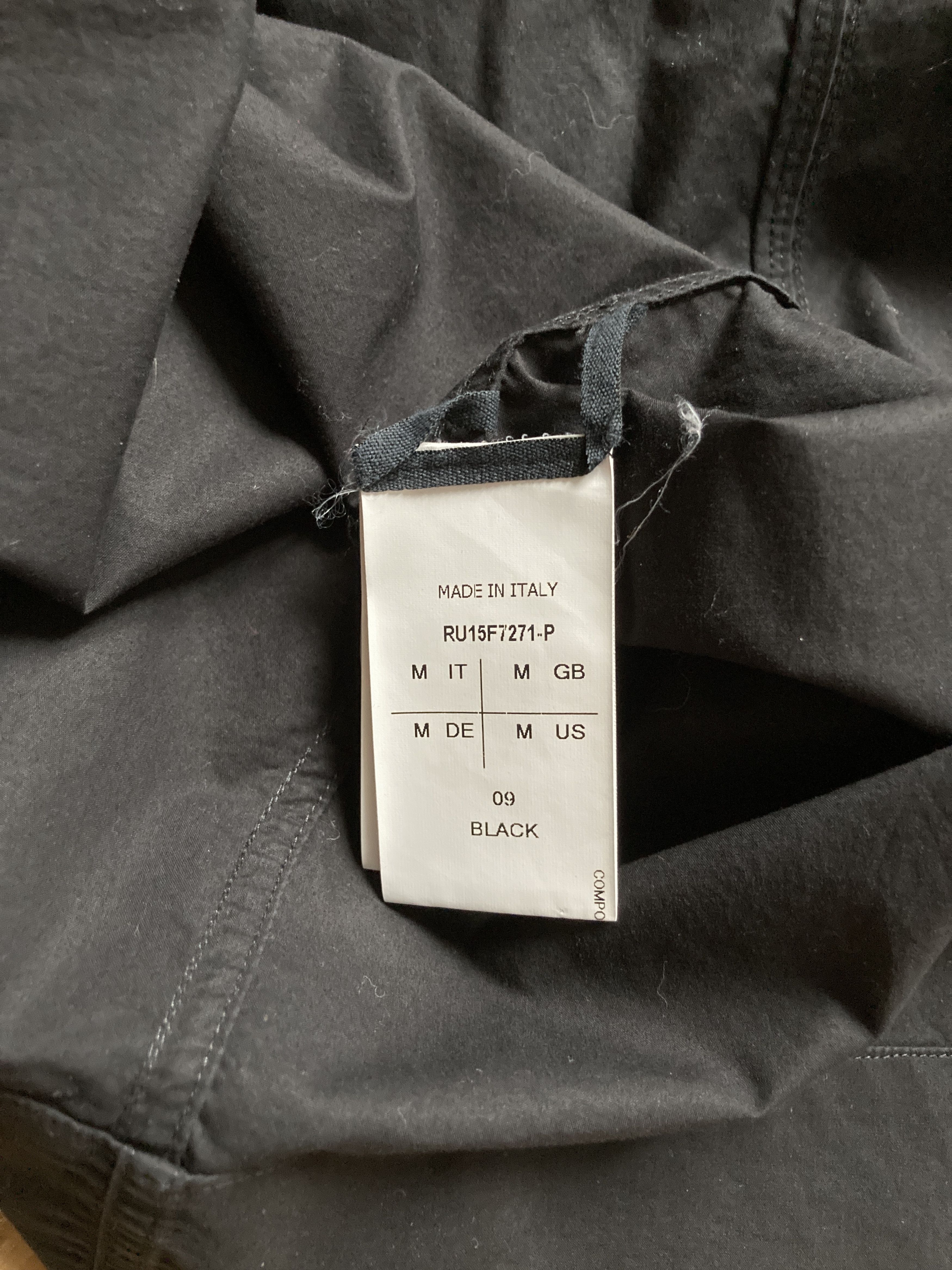 Rick Owens F/W 15 “SPHINX” Front Pocket Longsleeve Tunic M Rick Owens Size US M / EU 48-50 / 2 - 14 Thumbnail