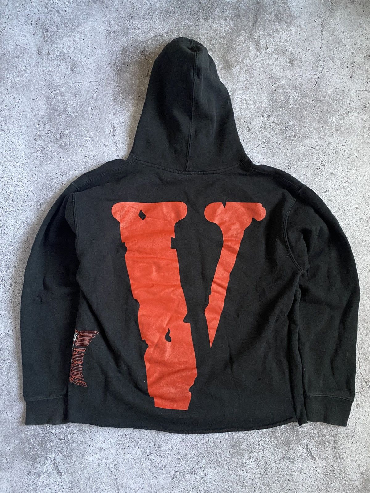 NAV × Vintage × Vlone Vintage Nav x Vlone Hoodie Big Logo Size L Size US L / EU 52-54 / 3 - 2 Thumbnail