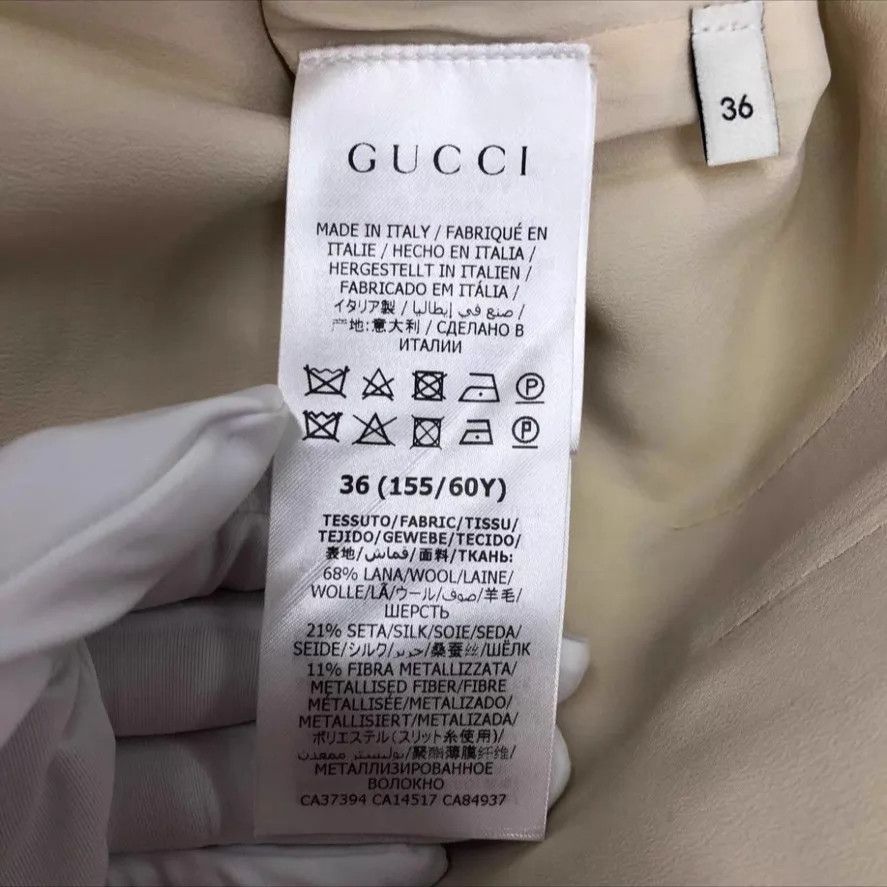 Gucci Gucci All-Over Print Short Skirt Size 36 Size 25" / US 0 / IT 36 - 2 Thumbnail