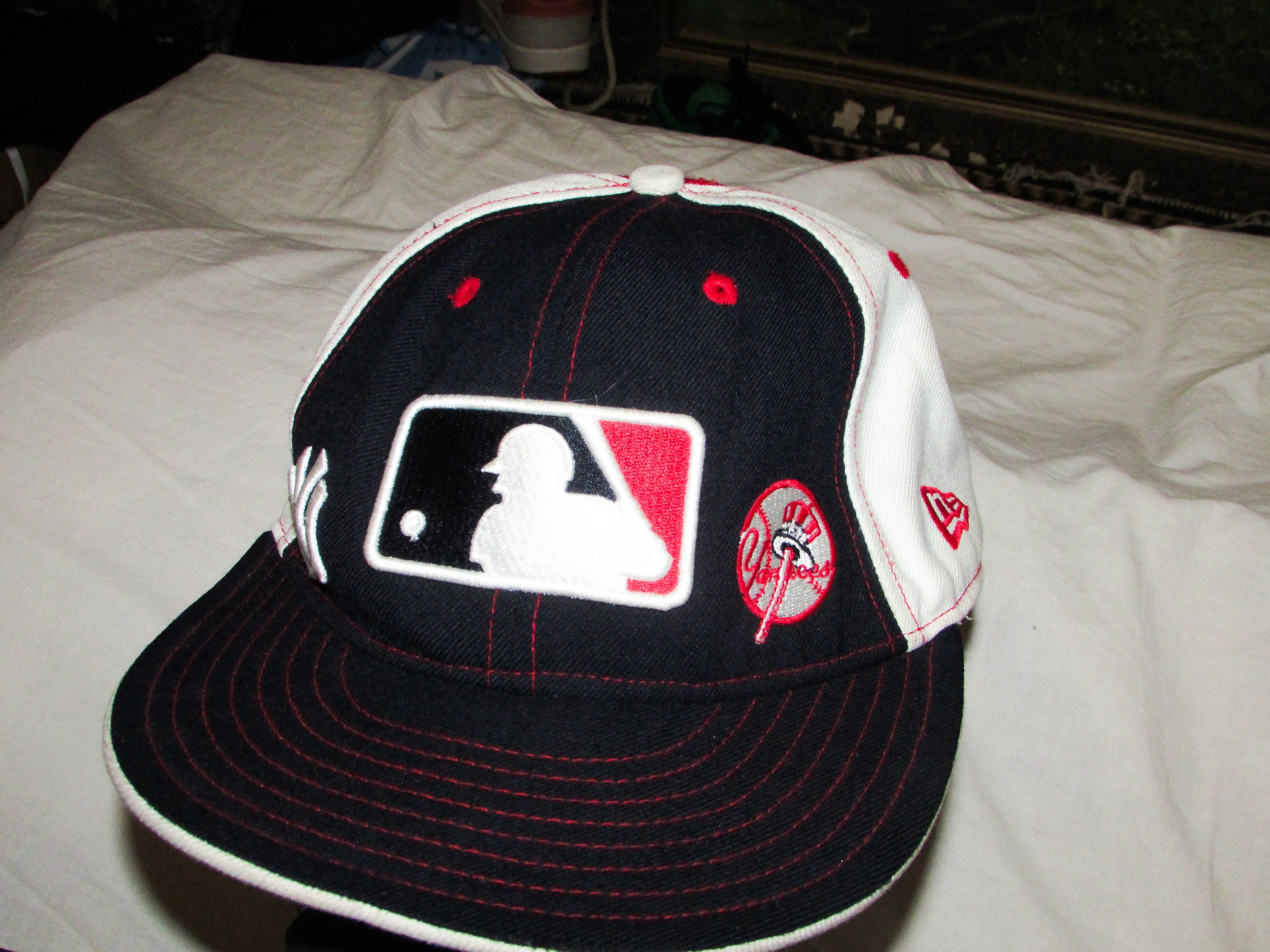 New Era New York Yankees New Era 59Fifty League Basic Fitted Hat Size ONE SIZE - 2 Thumbnail