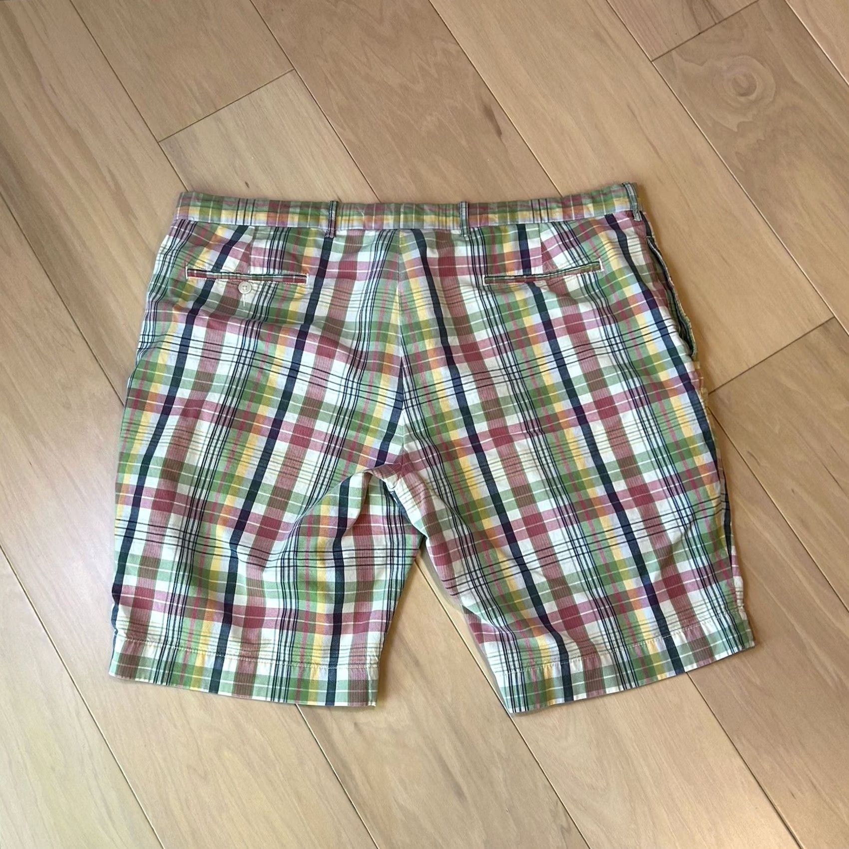 Polo Ralph Lauren VINTAGE Polo Ralph Lauren Sportswear Plaid Chino Shorts 10” Inseam Men’s 42 Short description? Size US XL / EU 56 / 4 - 2 Thumbnail