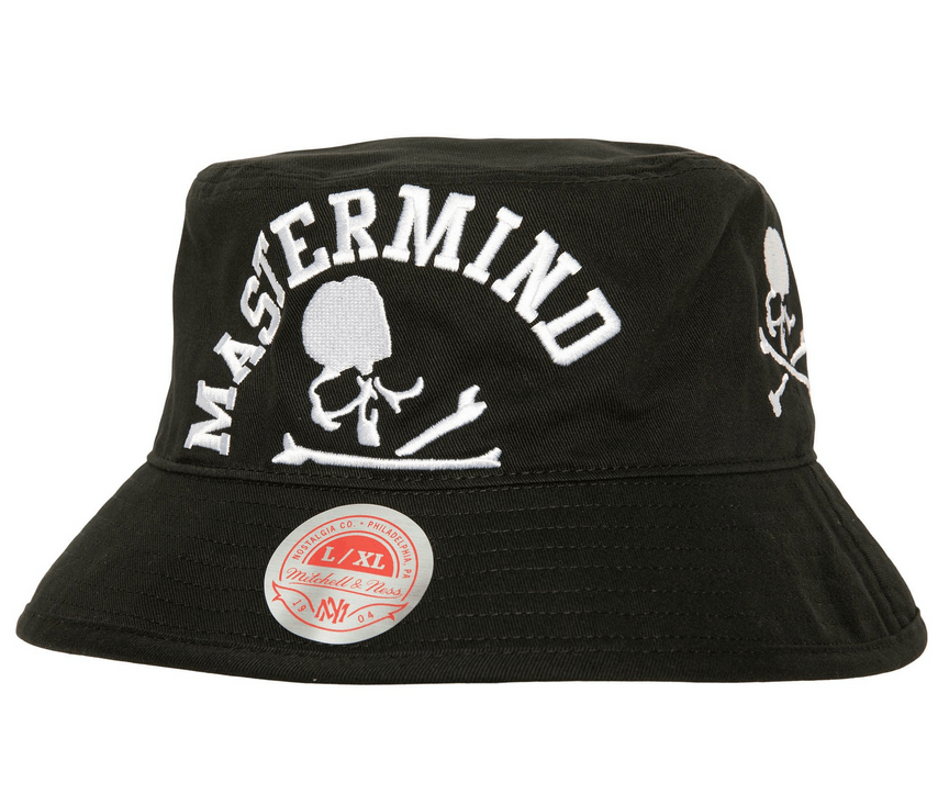 Mastermind World × Mitchell & Ness M&N x Mastermind Bucket Hat Size ONE SIZE - 1 Thumbnail