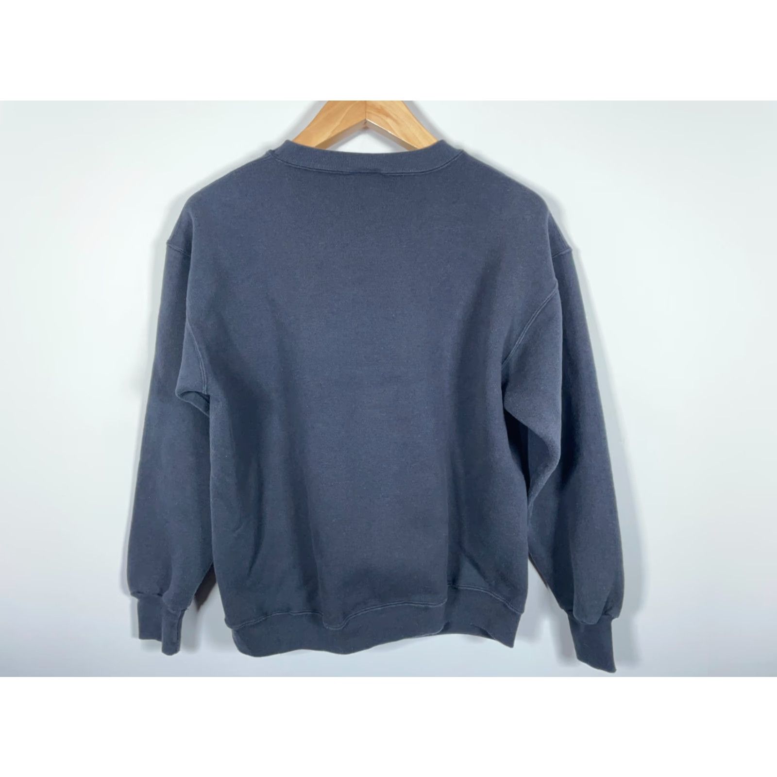 Delta VINTAGE Delta Michigan Bell Sweatshirt Crewneck Adult Large Black 90s Graphic Print 50/50 USA Mens Size US L / EU 52-54 / 3 - 2 Thumbnail