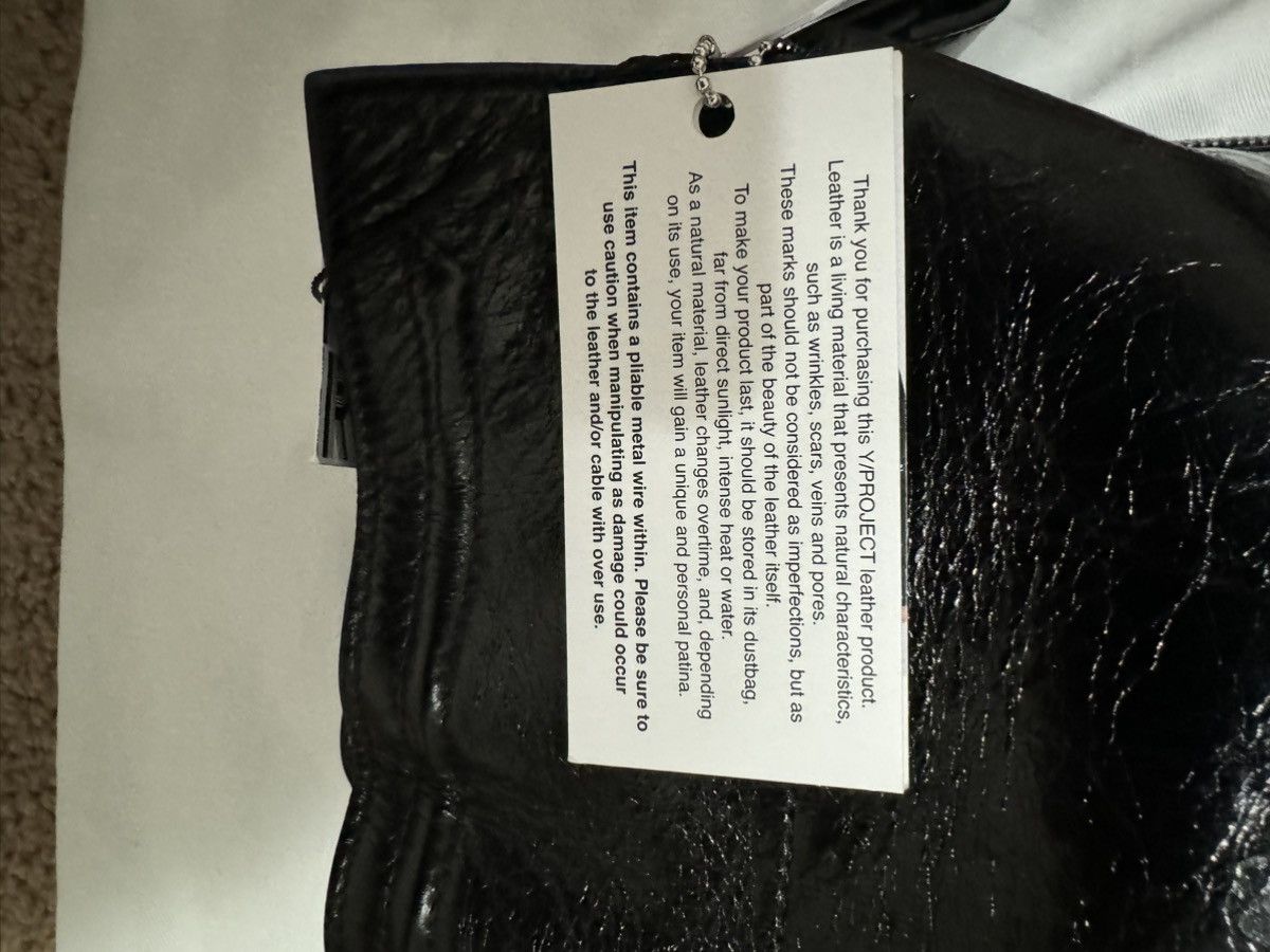 Y/Project Y/PROJECT WIRE CABAS BAG BLACK Size ONE SIZE - 11 Thumbnail