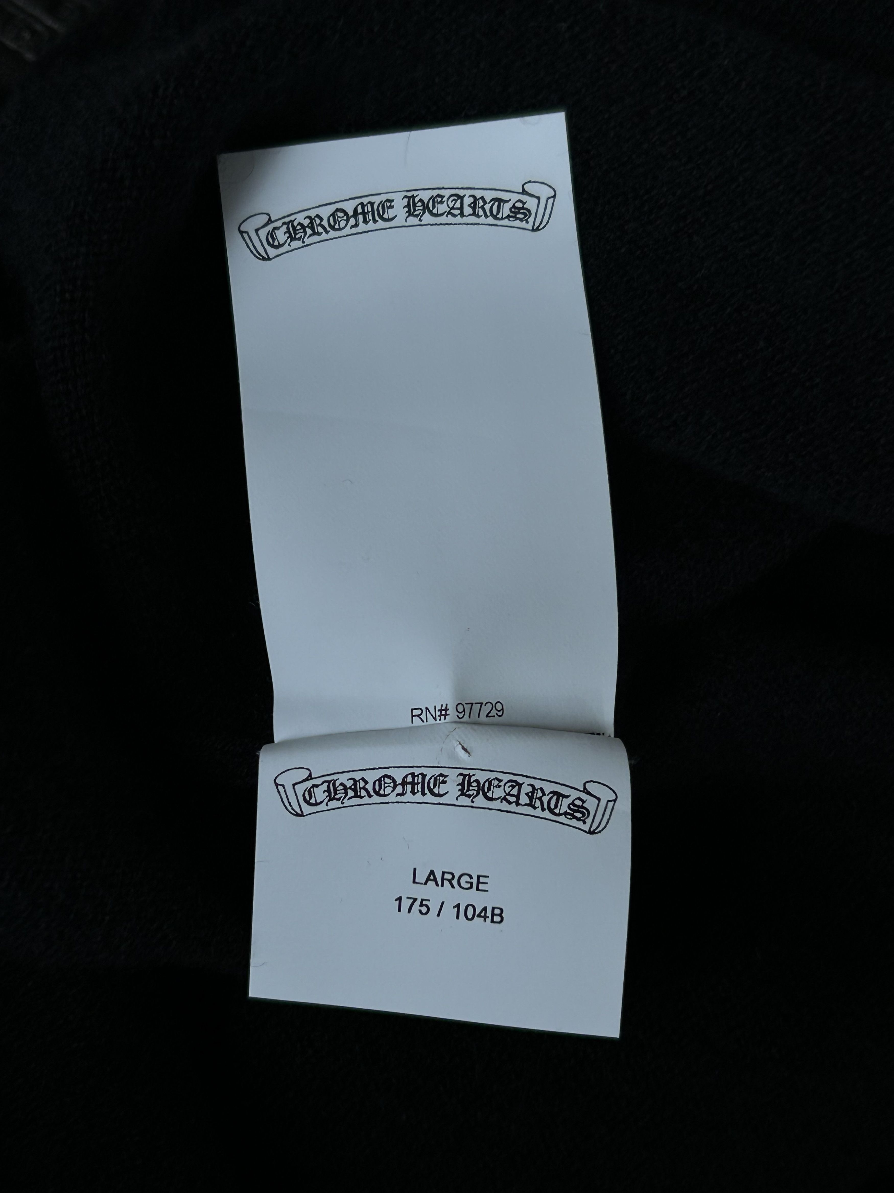 Chrome Hearts Black & Rhinestone Cross Women's Cashmere Sweater Size L / US 10 / IT 46 - 7 Thumbnail