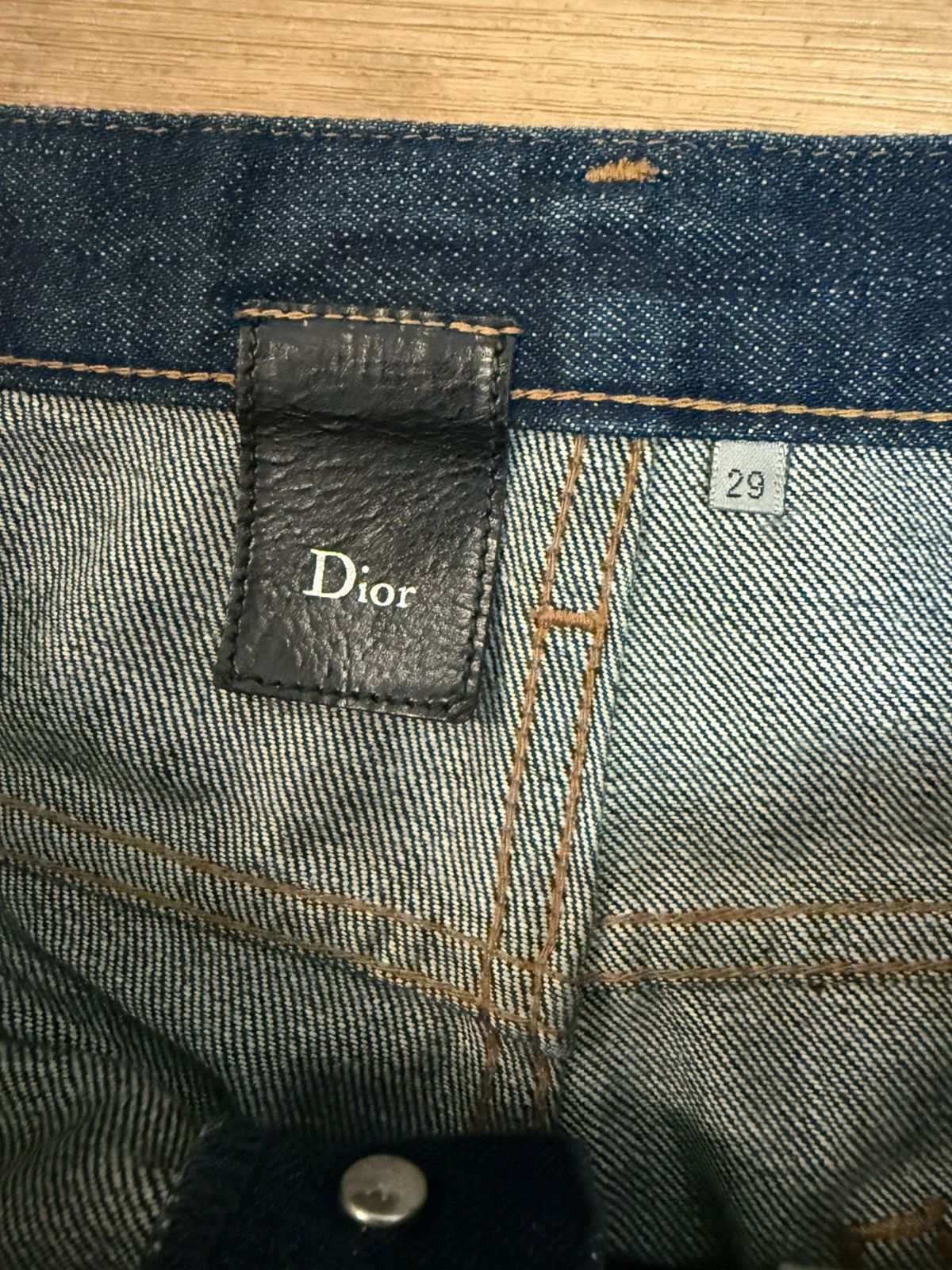 Dior Diorhomme06AW blue denim Size US 29 - 3 Thumbnail