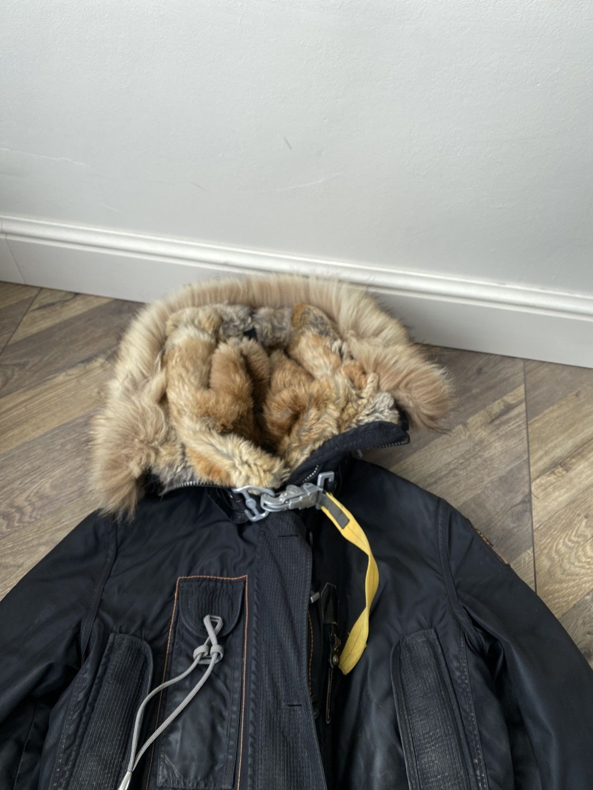 Parajumpers Vintage Parajumpers Hooded Fur Kodiak Padded Jacket Size US XS / EU 42 / 0 - 9 Thumbnail