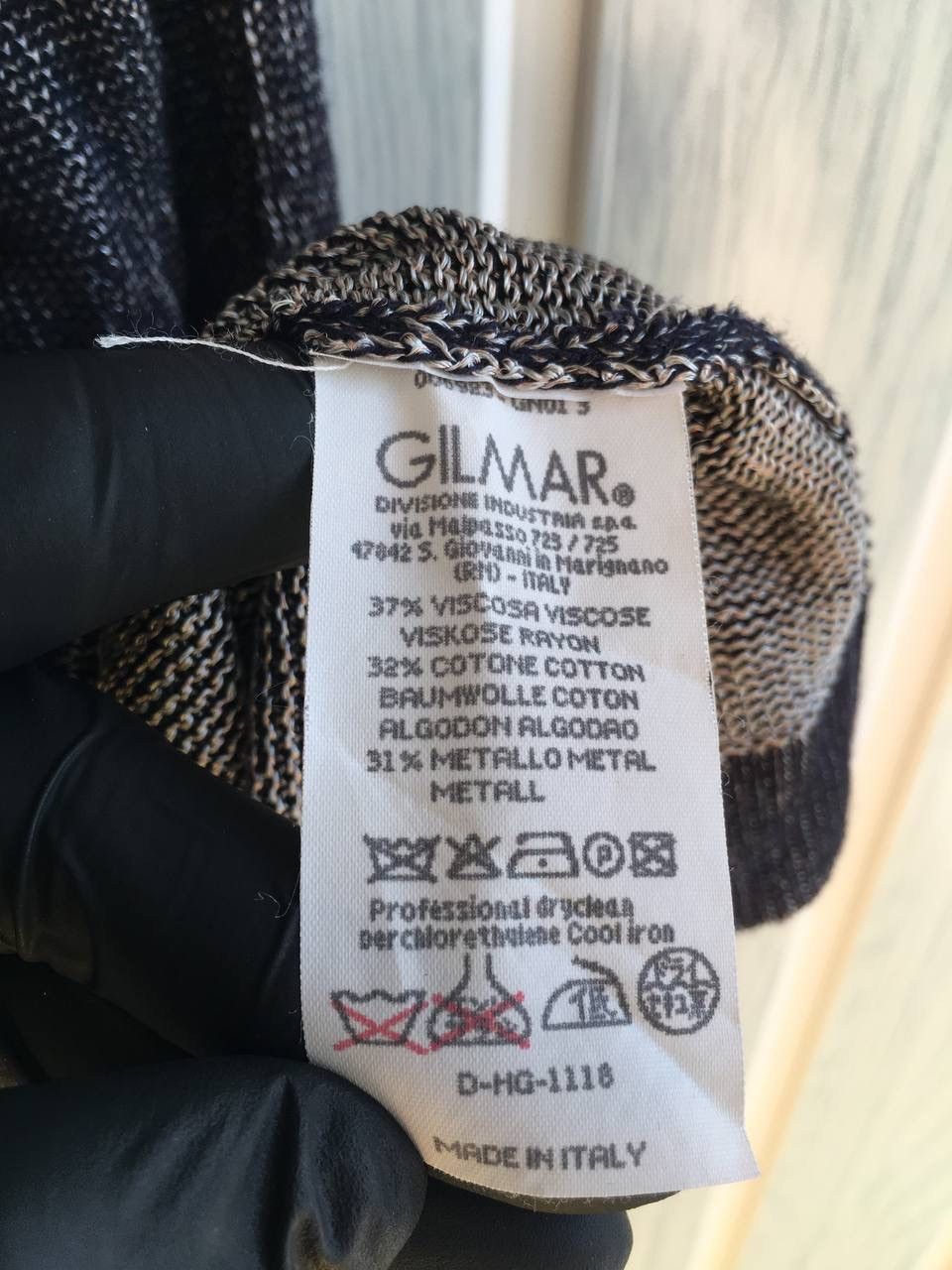 Iceberg × Vintage Vintage Iceberg Metal Knit Viscose Gilmar Pullover Sweater Size US XL / EU 56 / 4 - 7 Thumbnail