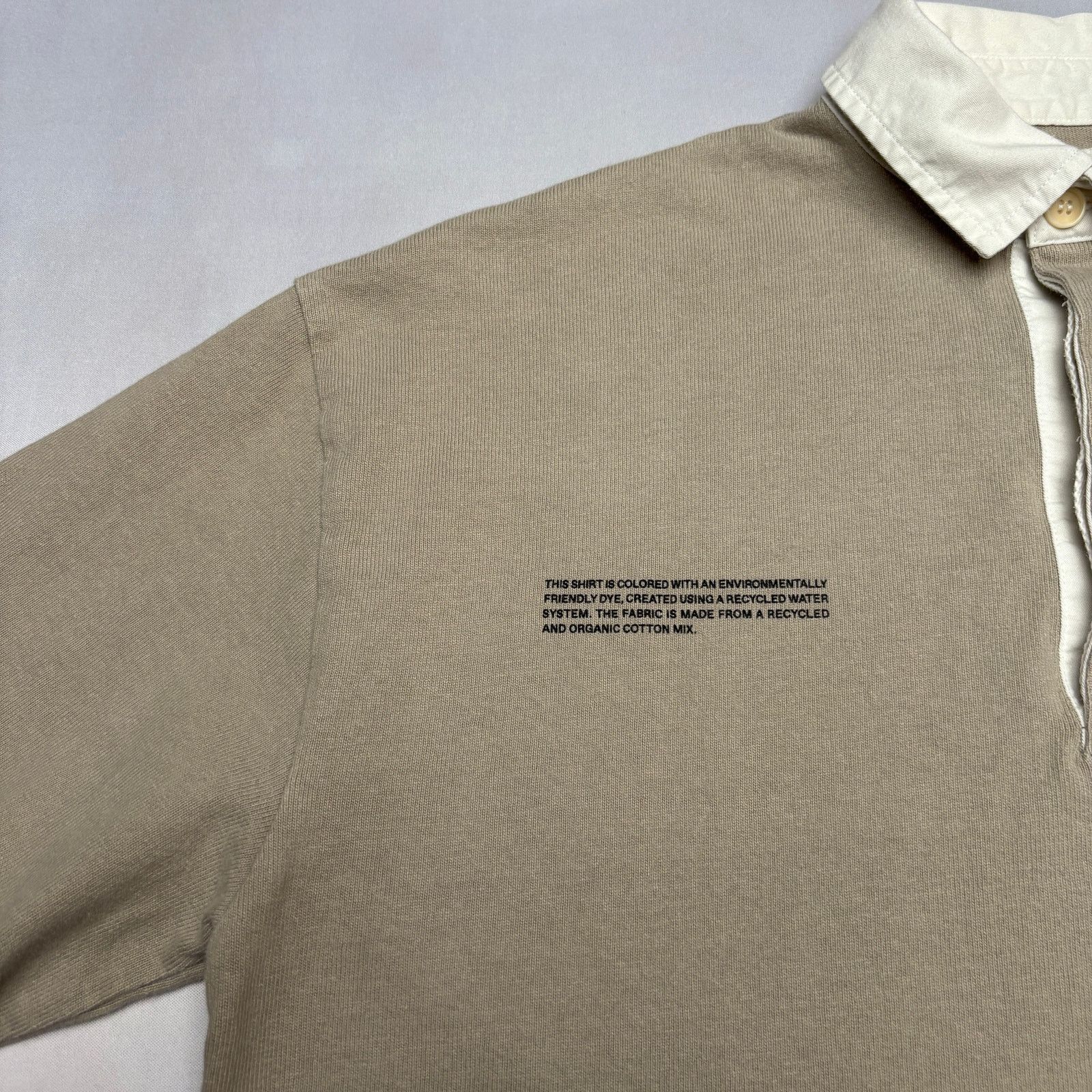 Pangaia Pangaia Organic Recycled Cotton Rugby Shirt Men's XS Preppy Size US XS / EU 42 / 0 - 2 Thumbnail