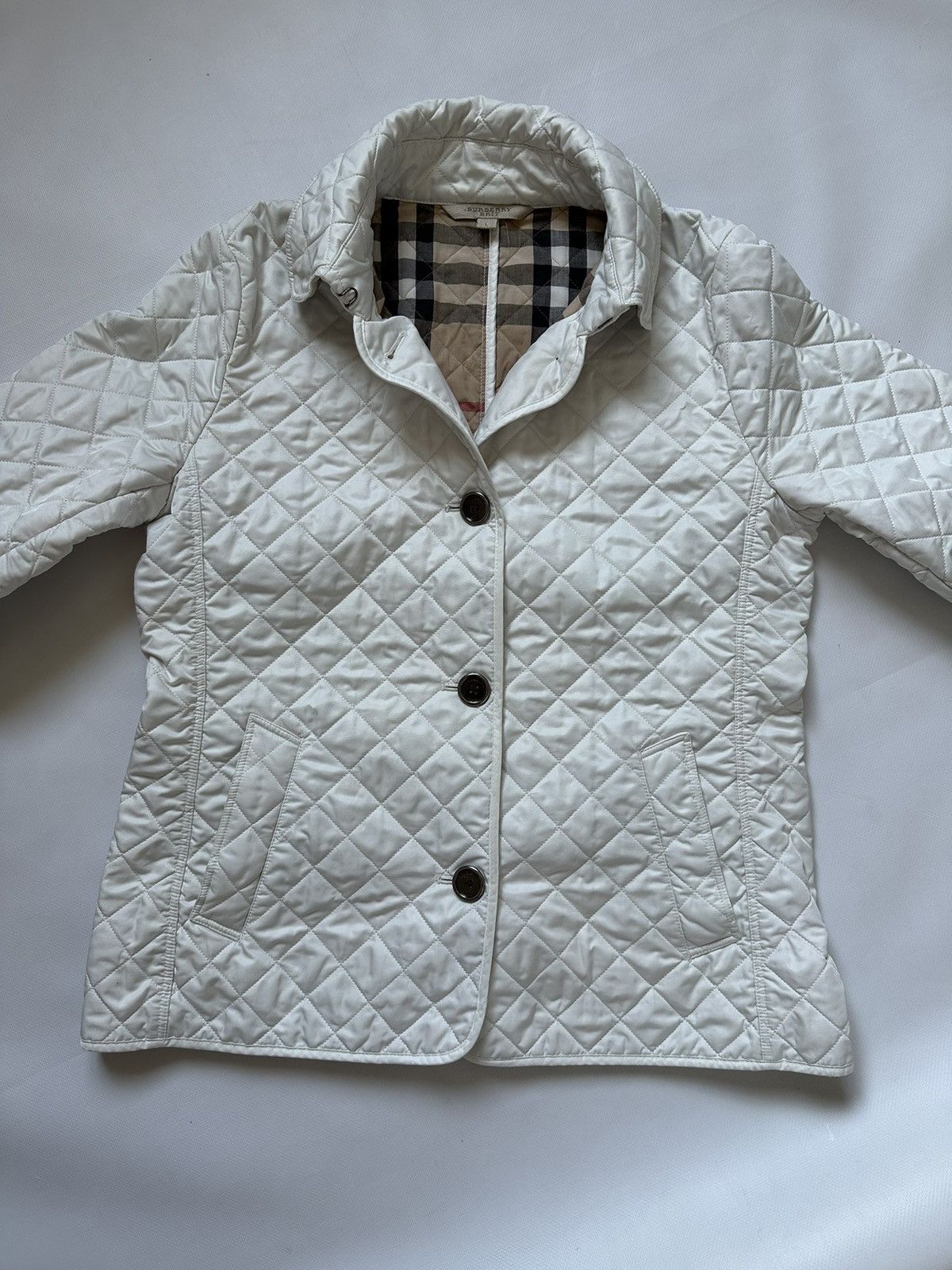 Burberry Burberry Quilted Jacket Size L / US 10 / IT 46 - 5 Thumbnail