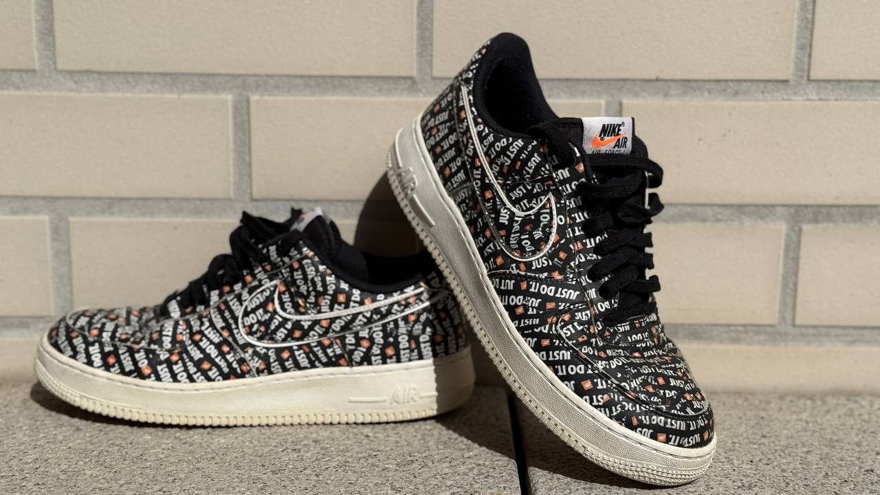 Nike Nike Air Forse Low Just Do It Limited Edition unisex Size US 8.5 / EU 41-42 - 2 Thumbnail