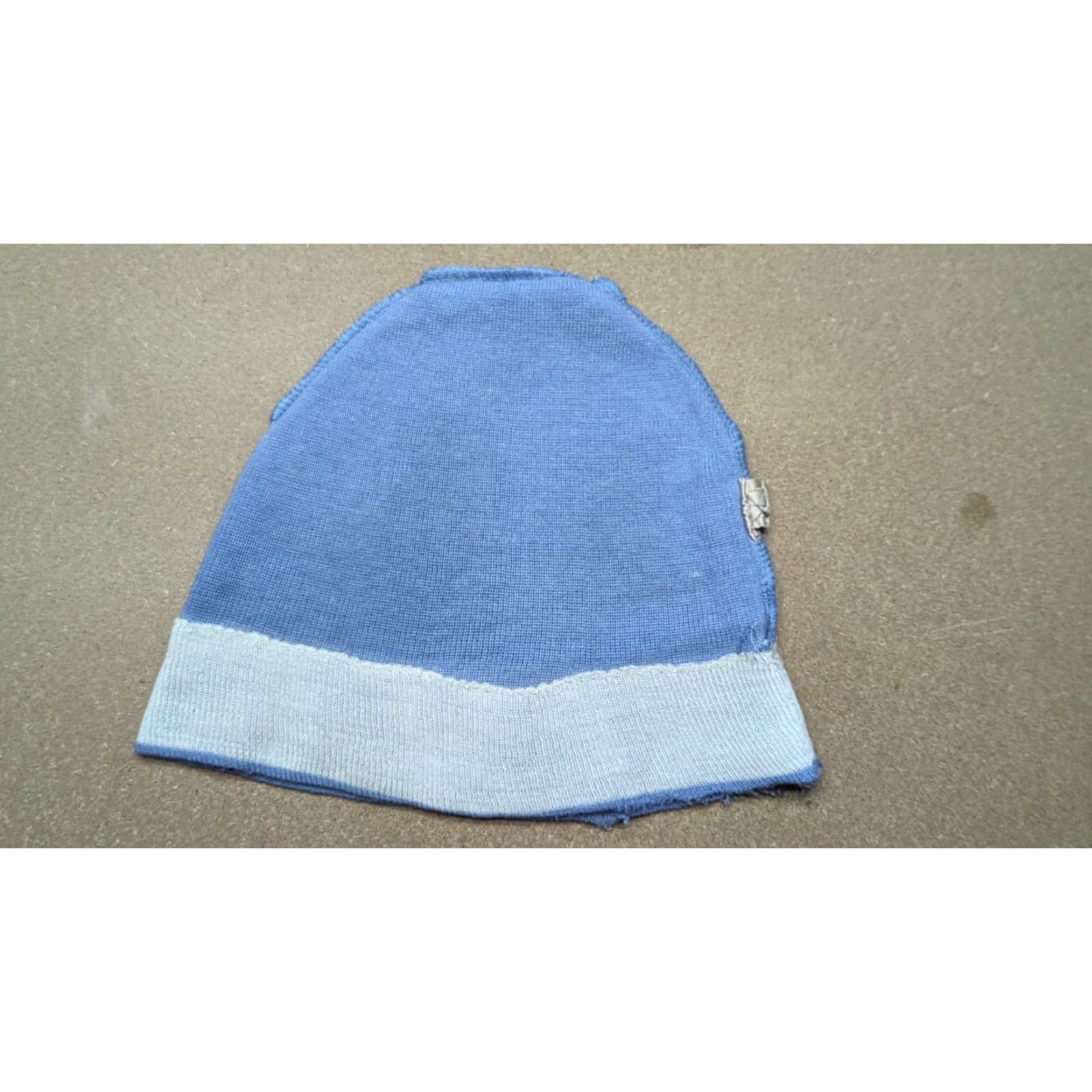 Adidas VINTAGE adidas Beanie Hat One Size Unisex Adults Blue Lined West Germany Trefoil 80s Size ONE SIZE - 3 Thumbnail